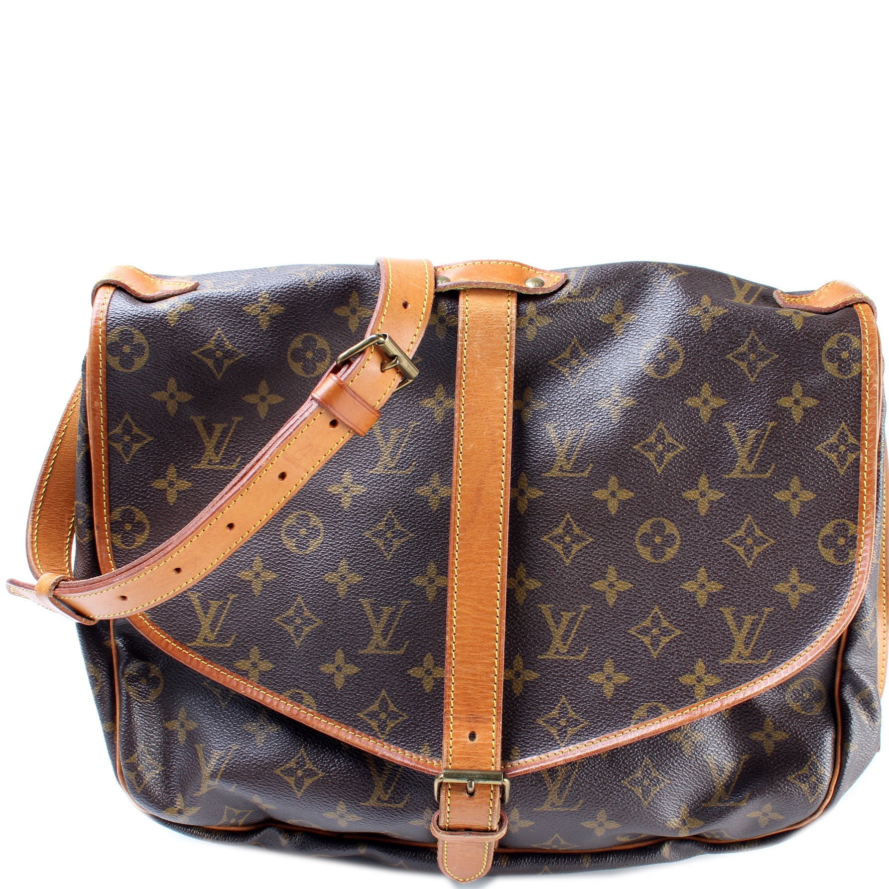Louis Vuitton Saumur 35 Monogram Handbag Monogram 3