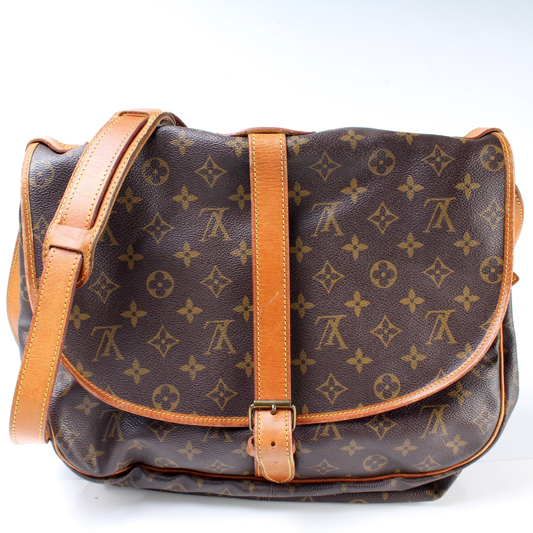 Louis Vuitton Saumur 35 Monogram Handbag Monogram 3