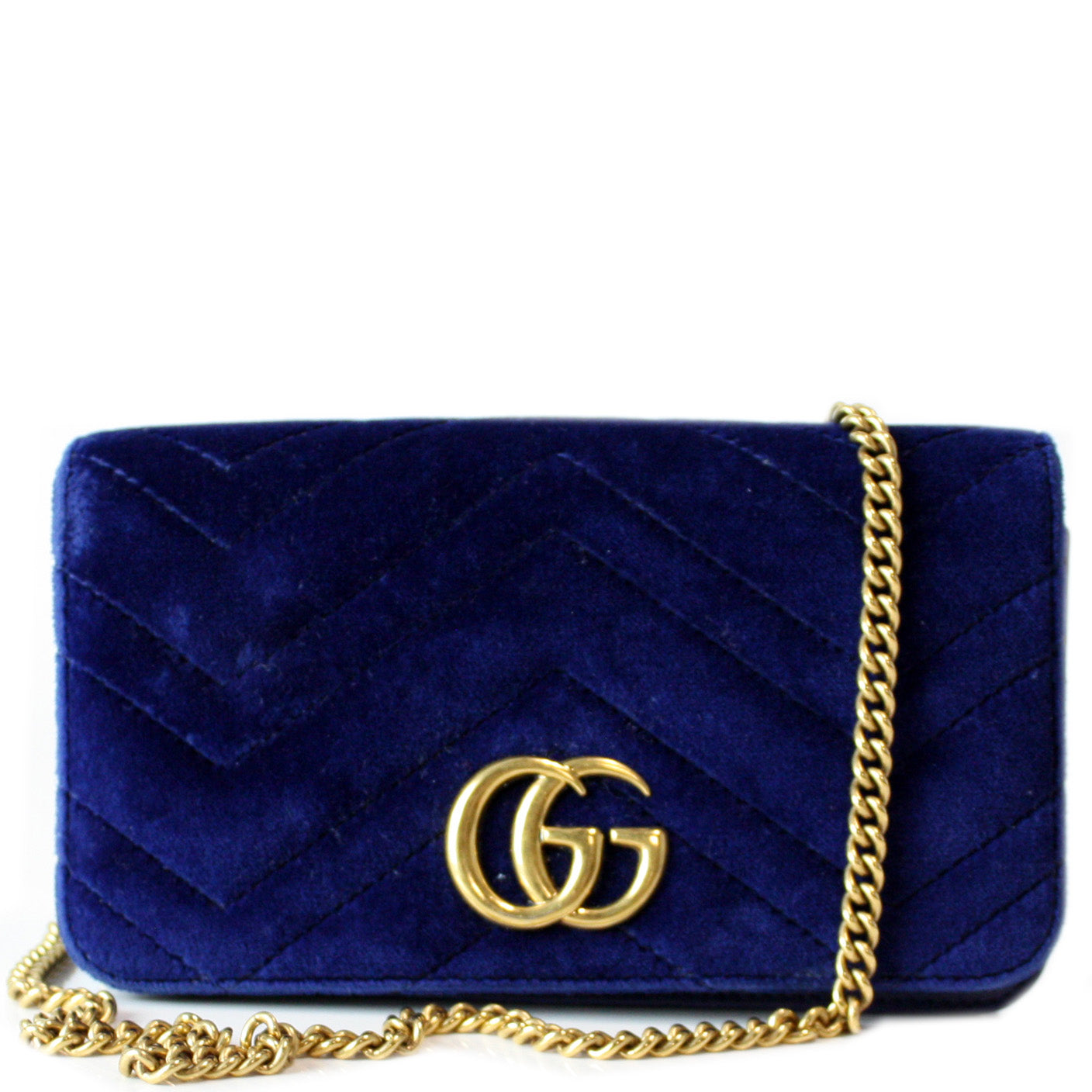 Gucci Marmont Velvet Bag Mini Travel Bag