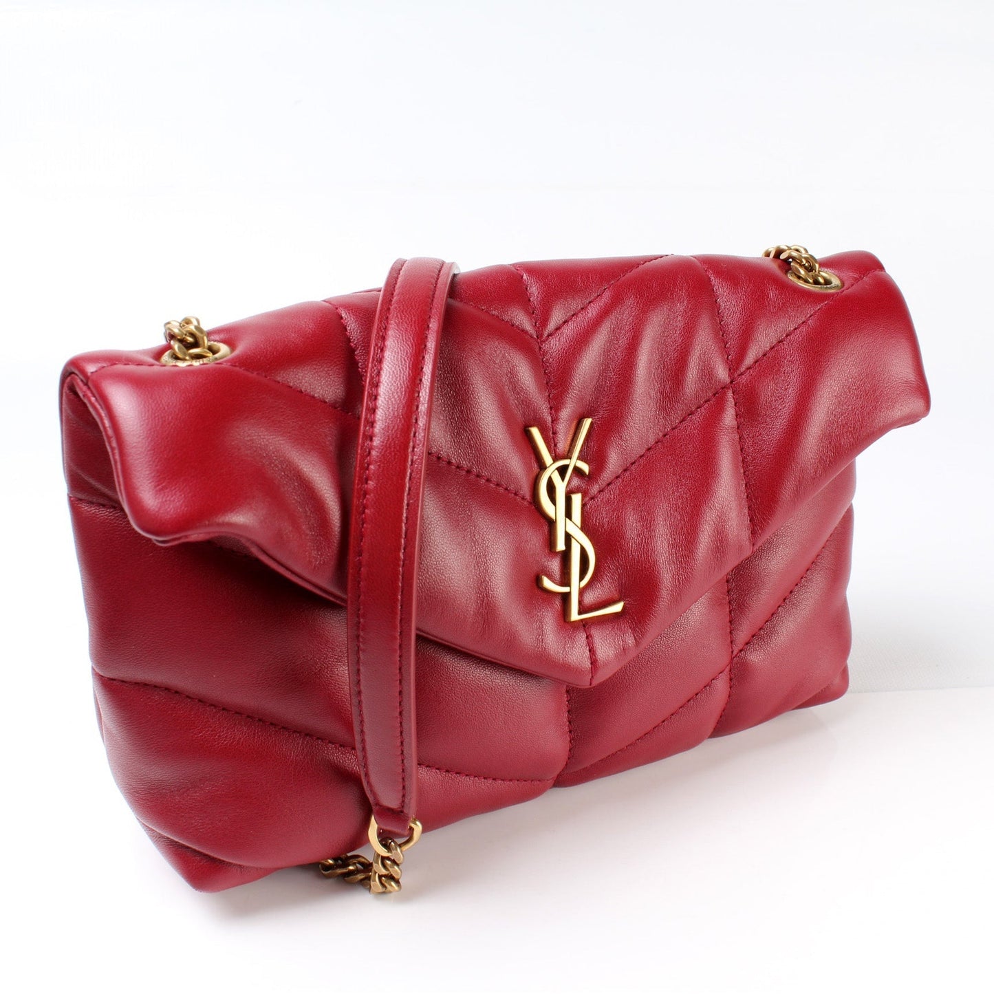 YSL Saint Laurent Loulou Puffer Bag Toy Travel Bag