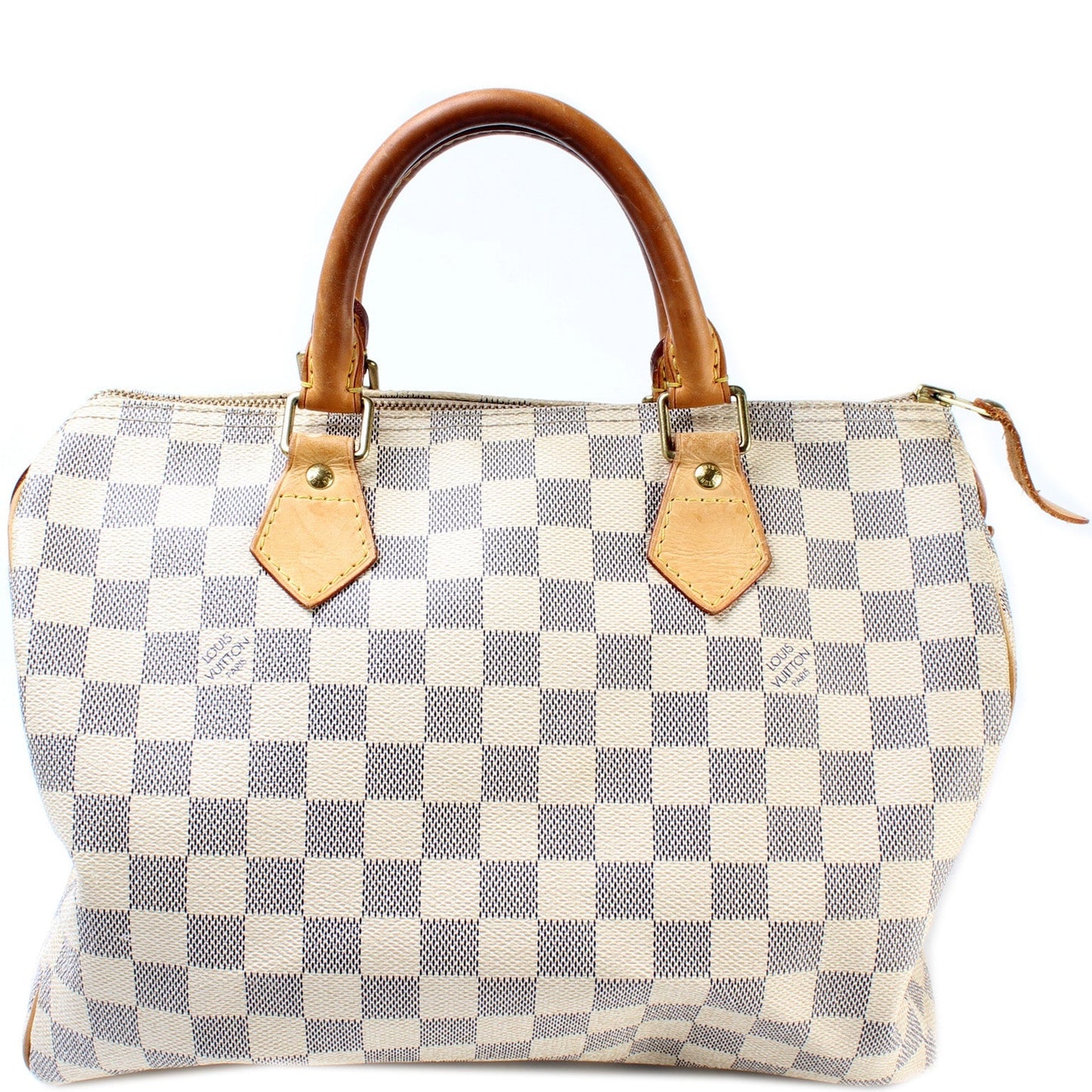 Louis Vuitton Speedy 30 Azur Damier Handbag Azur 3