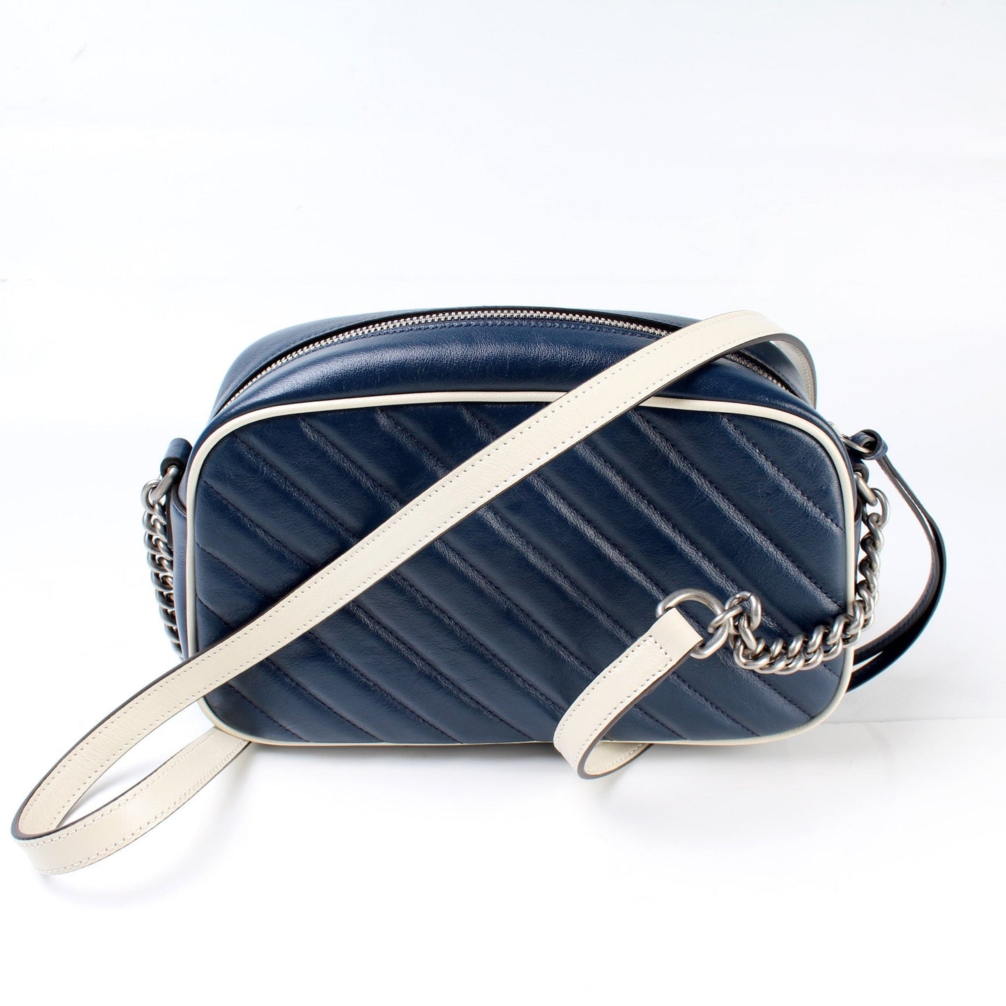 Gucci Marmont Torchon Camera Leather Small Crossbody Bag