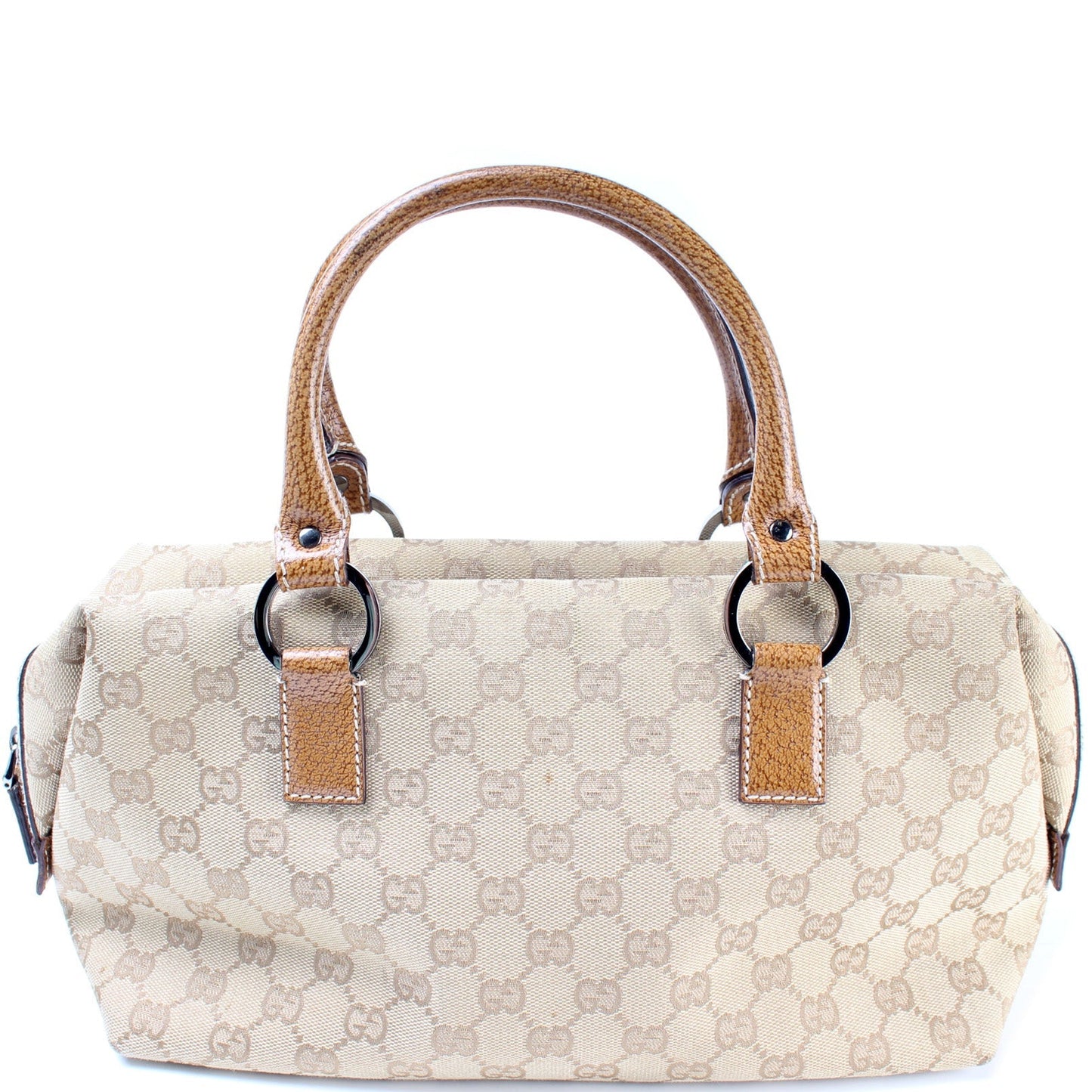 Gucci GG Boston Canvas Mini Bag