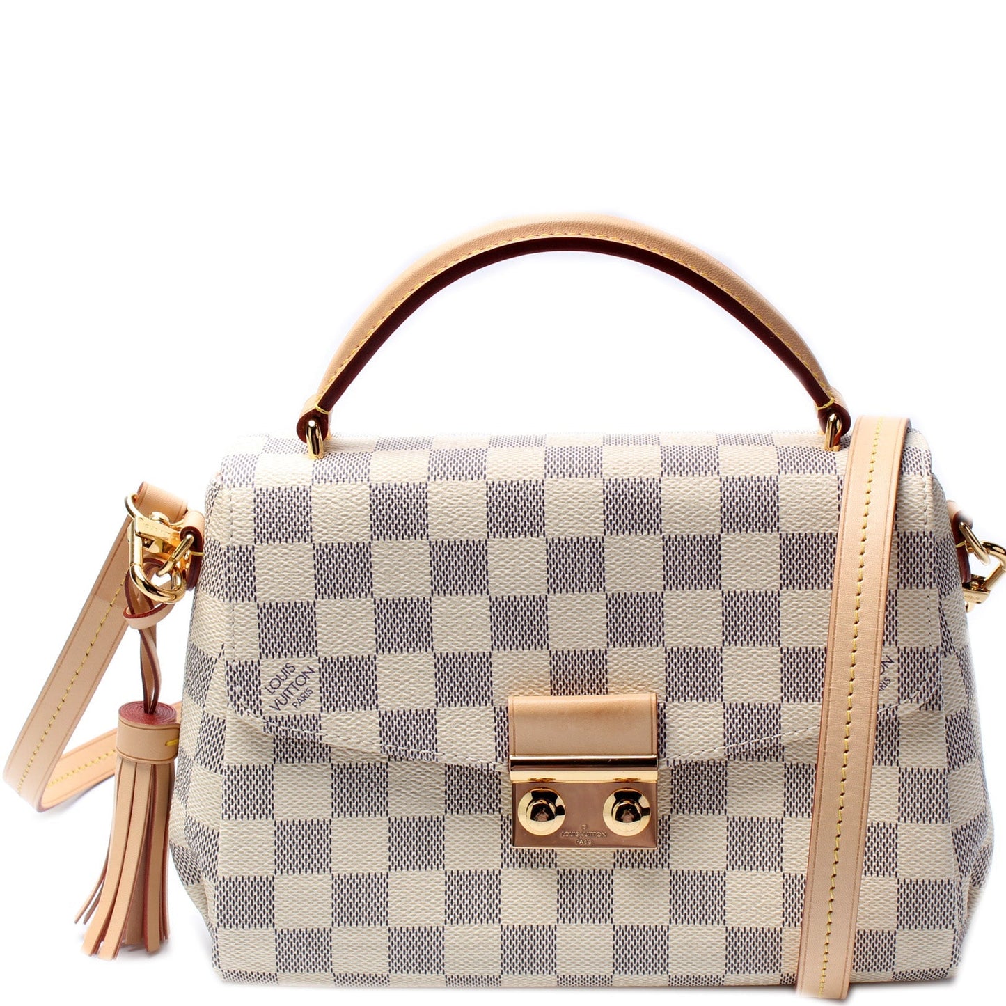 Louis Vuitton Croisette Azur Damier Handbag Azur 4