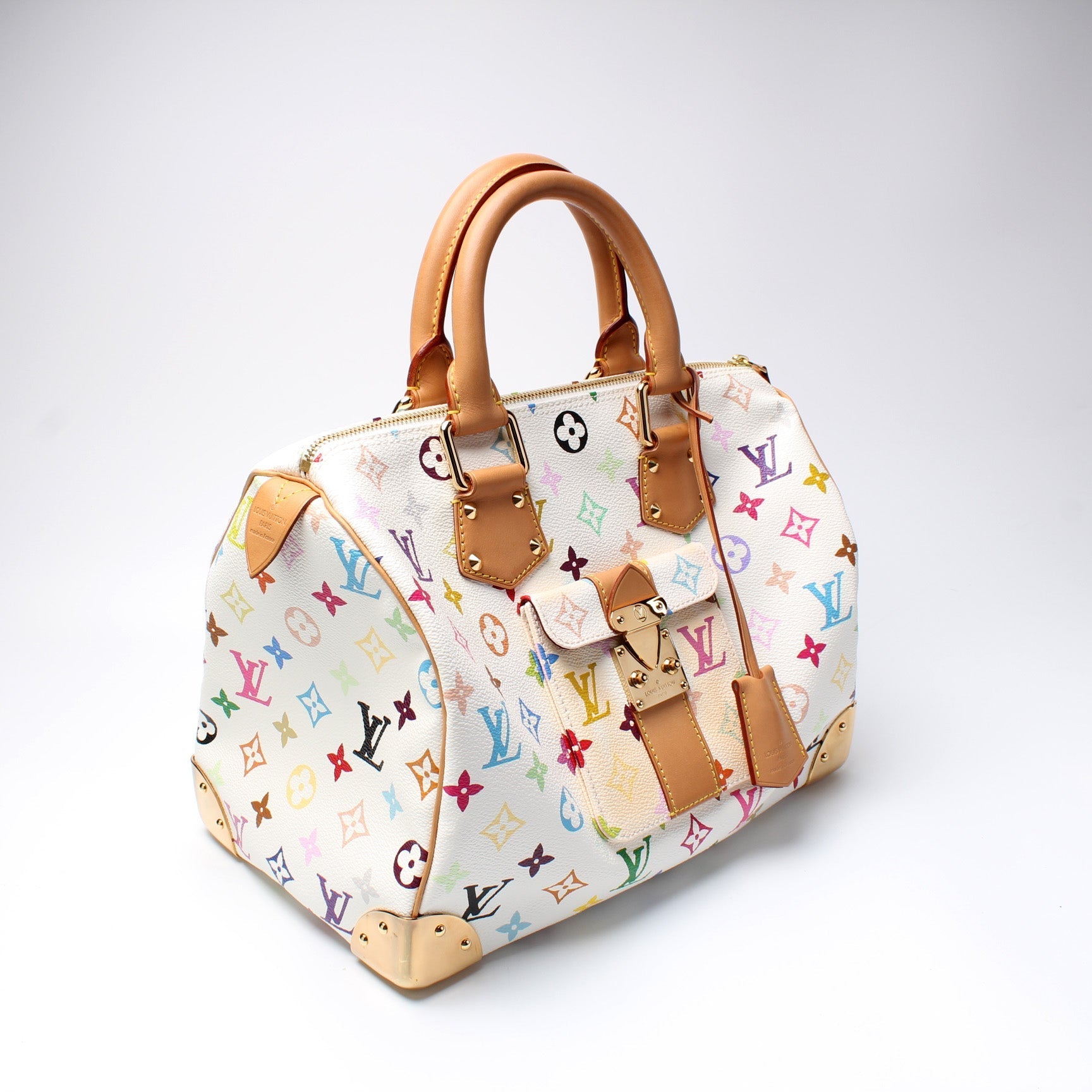 Louis Vuitton Speedy 30 Multicolor Handbag
