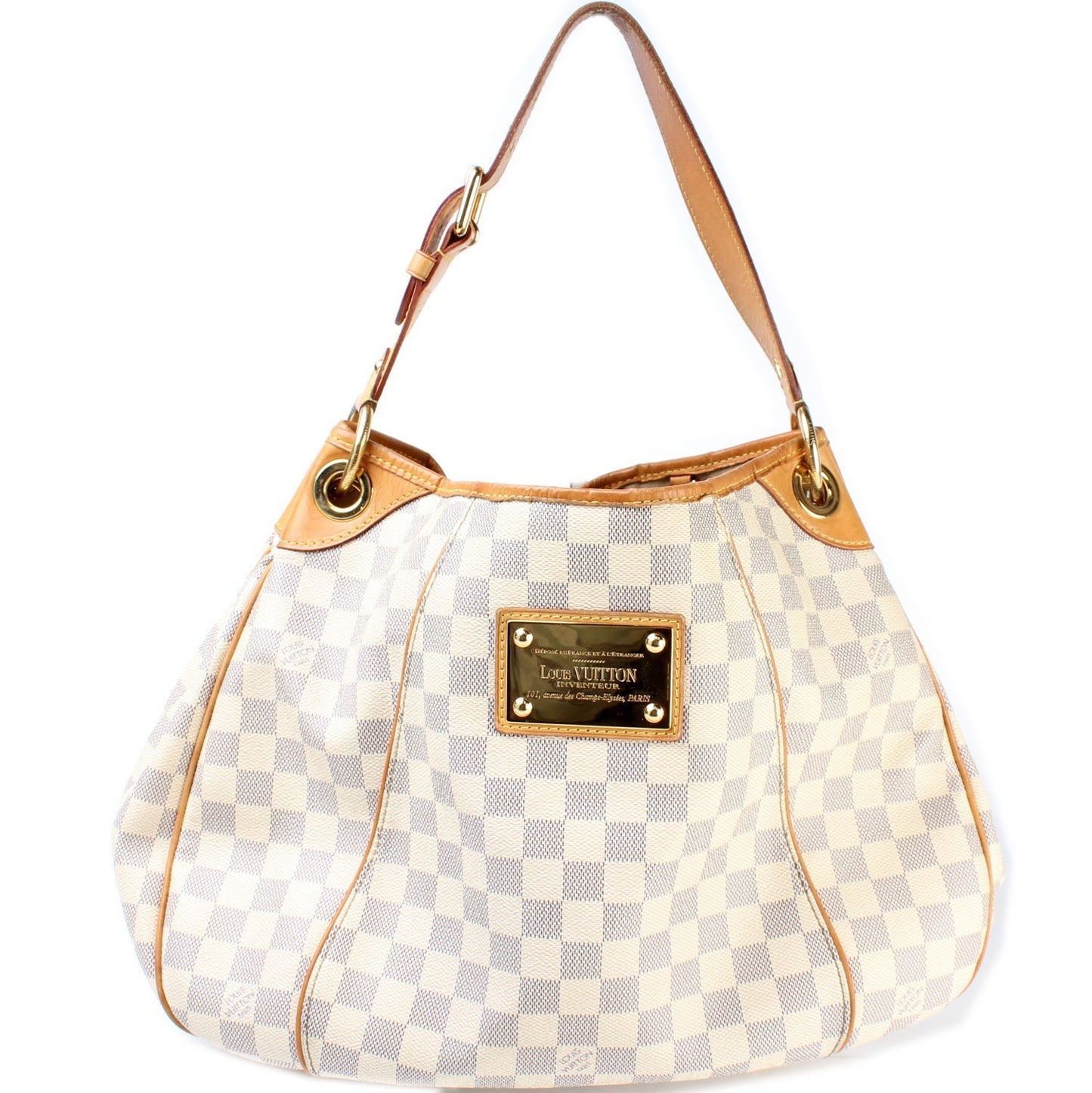 Louis Vuitton Galliera PM Azur Damier Handbag Azur 6