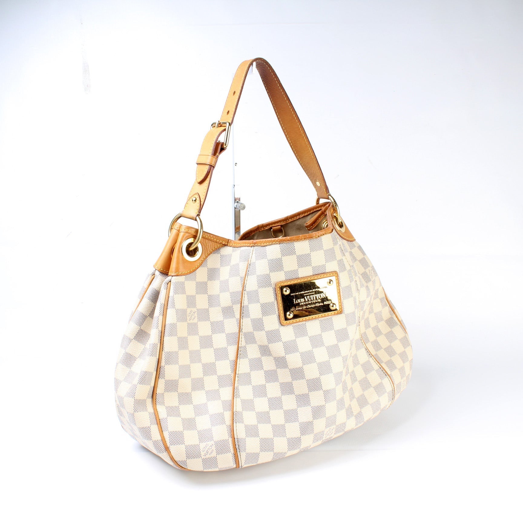 Louis Vuitton Galliera PM Azur Damier Handbag Azur 6