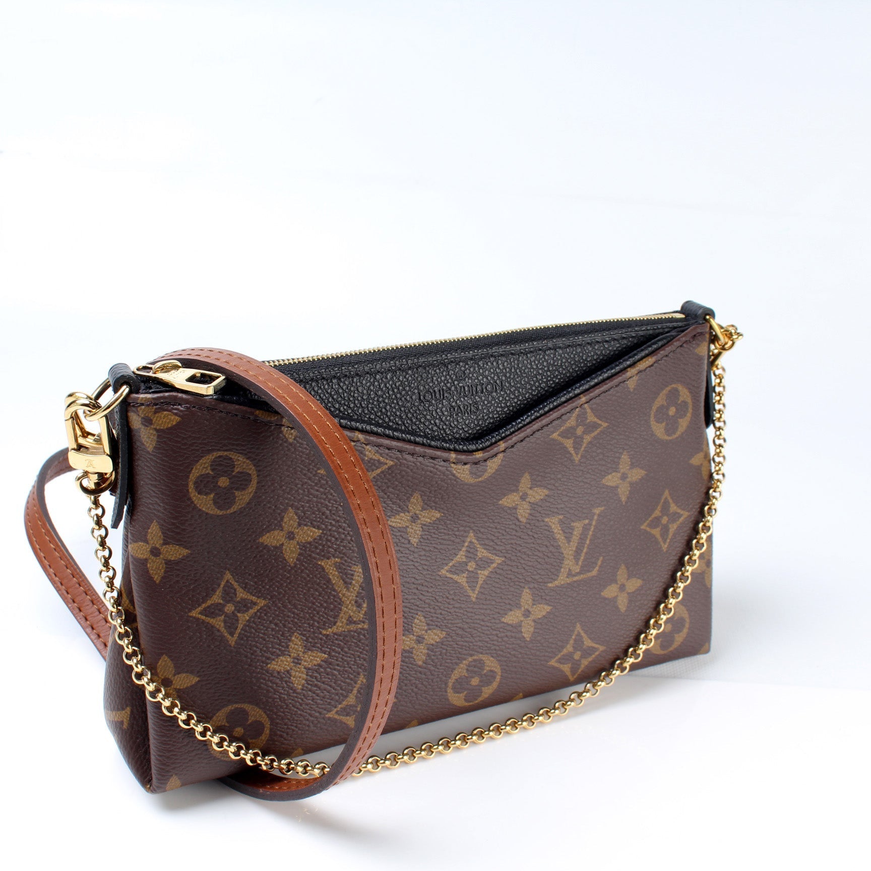 Louis Vuitton Pallas Monogram Clutch Bag Monogram 10