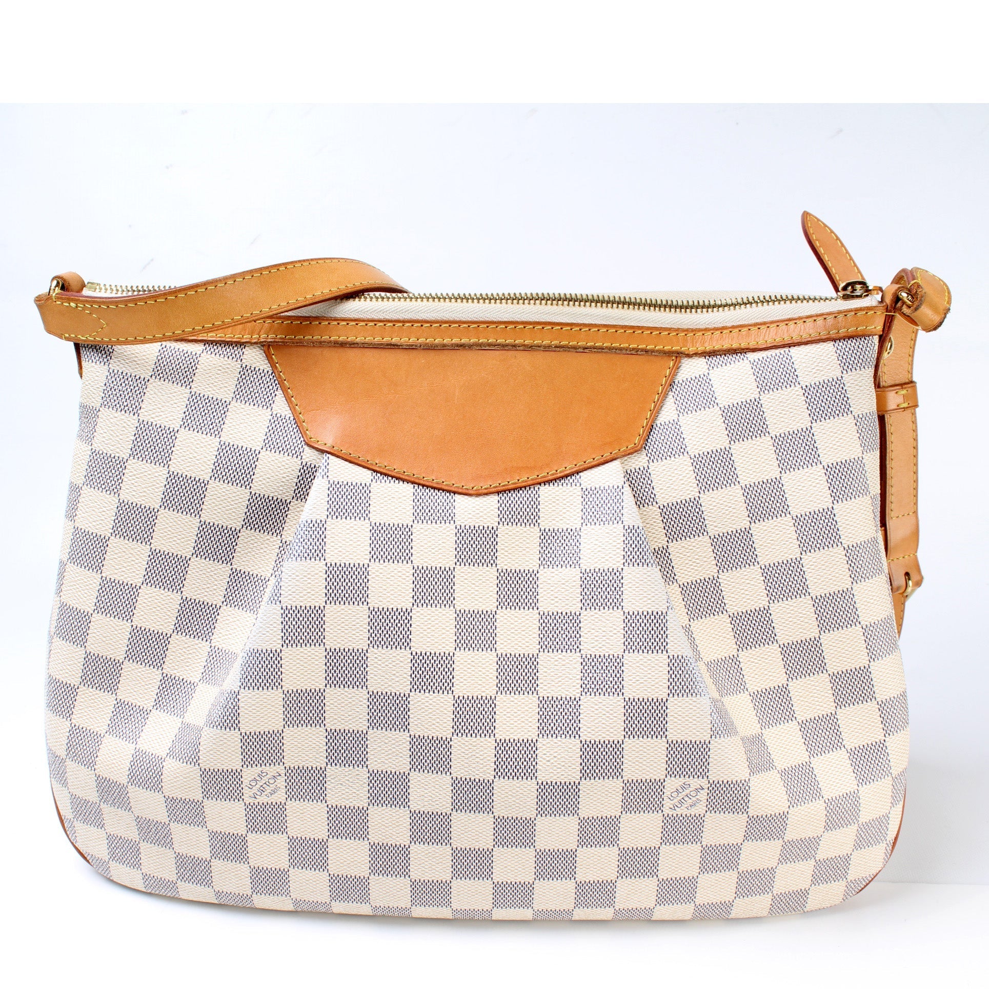 Louis Vuitton Siracusa Azur MM Damier Handbag Azur 11