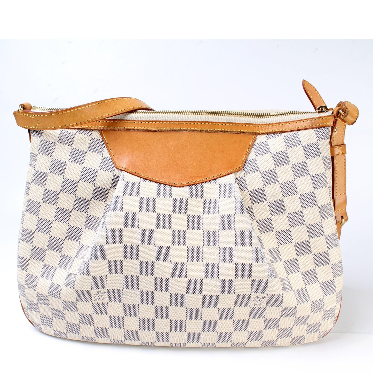 Louis Vuitton Siracusa Azur MM Damier Handbag Azur 12