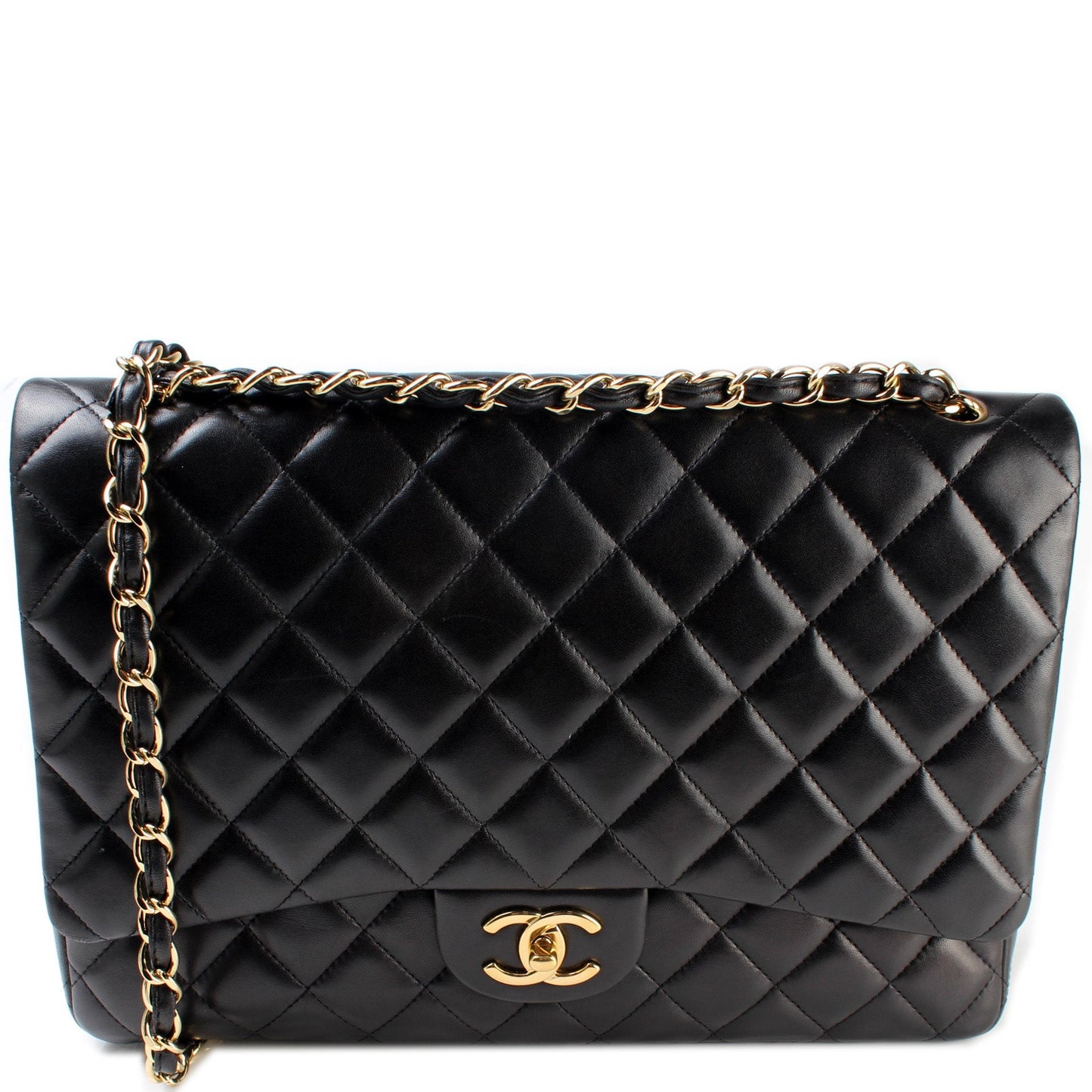 Chanel Classic Flap Maxi Lambskin 16M Handbag 16M 2