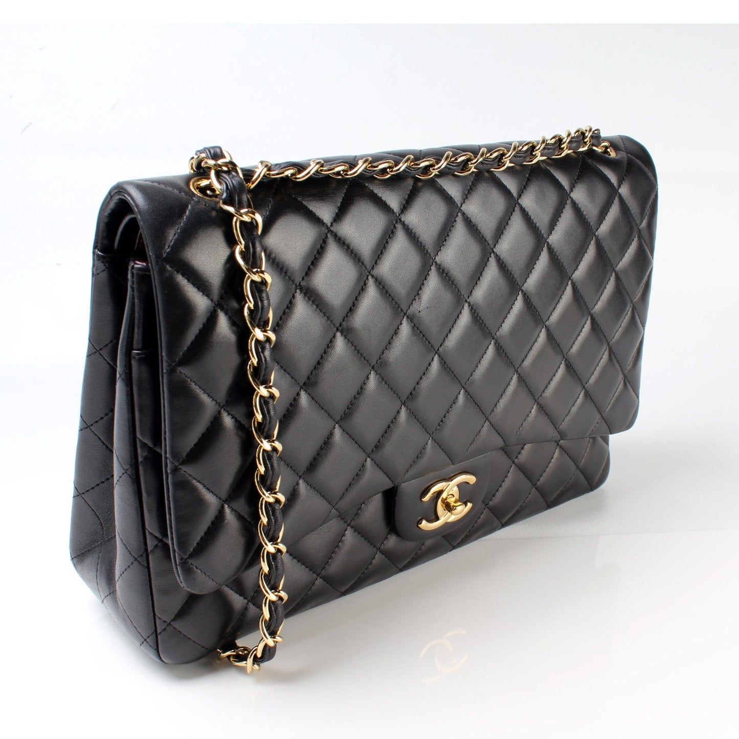 Chanel Classic Flap Maxi Lambskin 16M Handbag 16M 2