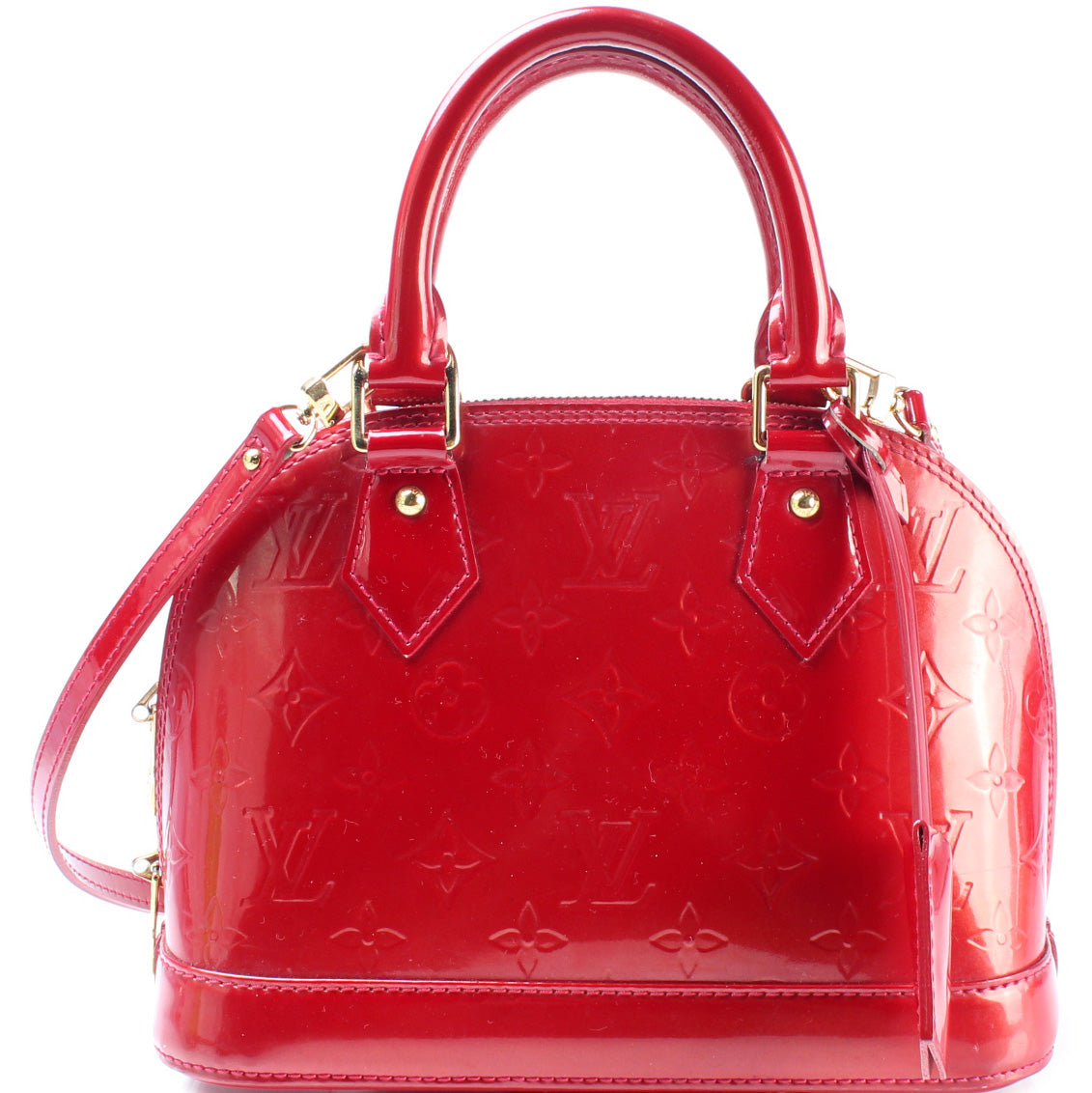Louis Vuitton Alma BB Vernis Handbag Vernis 4