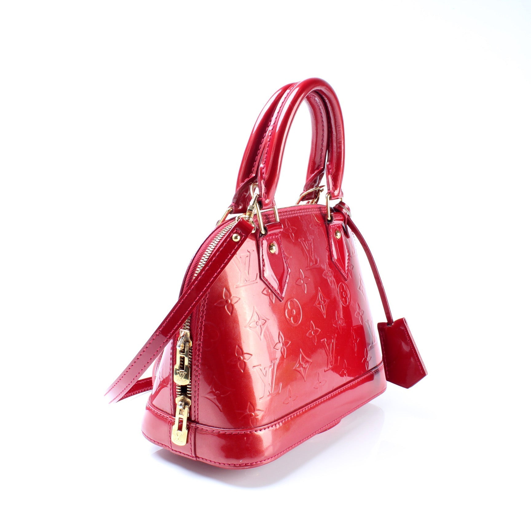 Louis Vuitton Alma BB Vernis Handbag Vernis 4