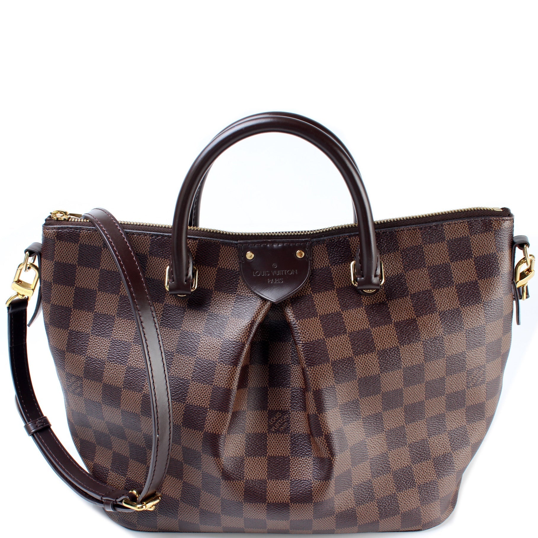 Louis Vuitton Siena Ebene MM Damier Handbag Ebene 8