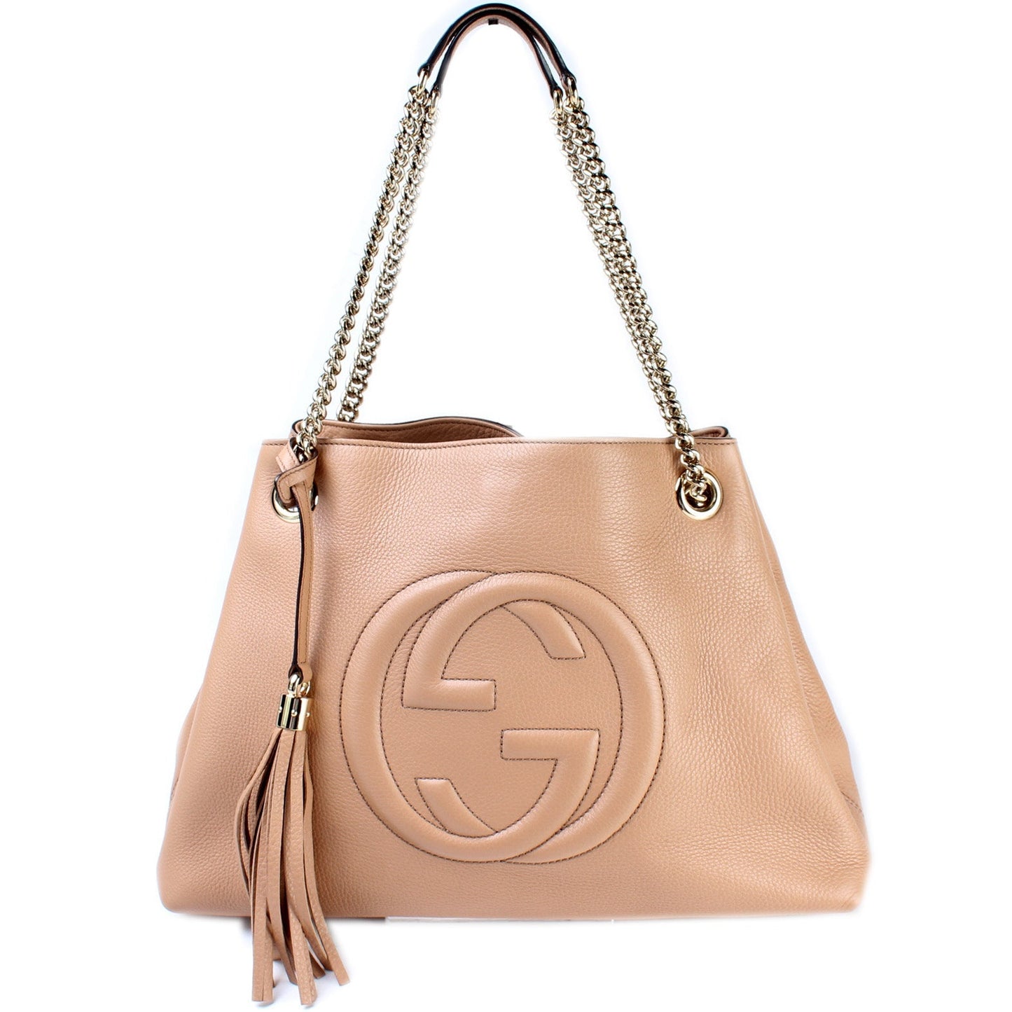 Gucci Soho Leather Medium Shoulder Bag Medium 22