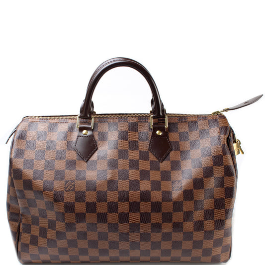 Louis Vuitton Speedy 35 Ebene Damier Handbag Ebene 7
