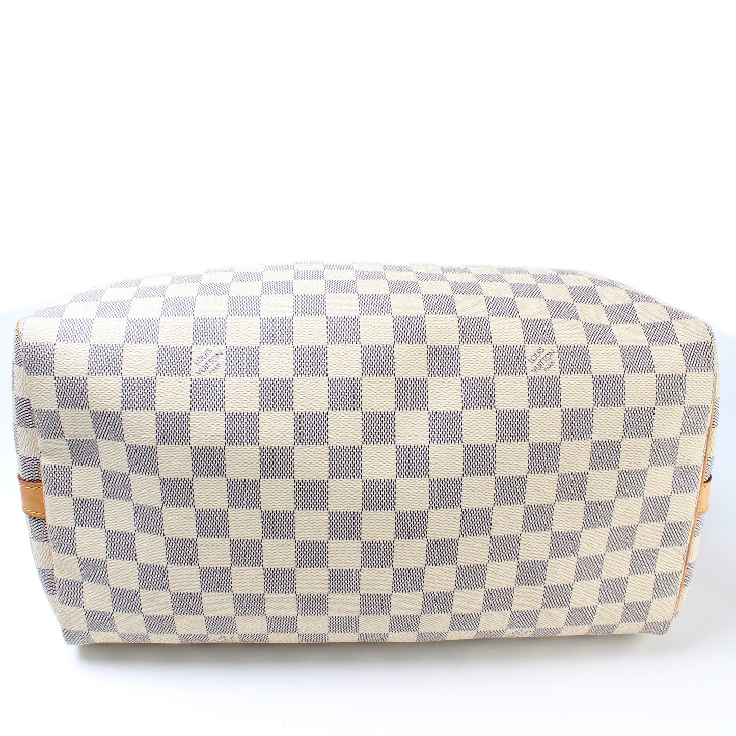 Louis Vuitton Speedy 35 Bandouliere Azur Damier Handbag