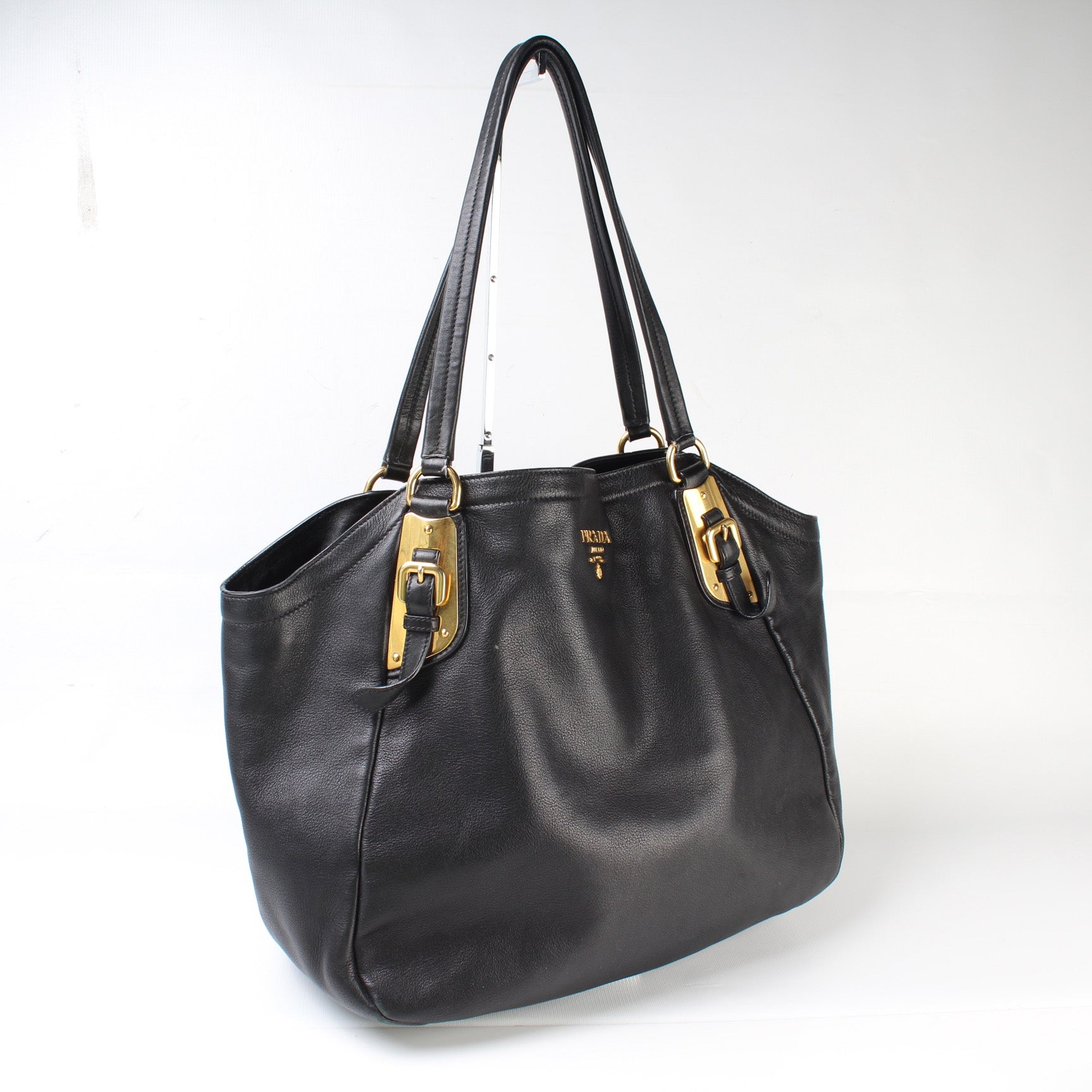 Prada Soft Calf Shoulder Bag