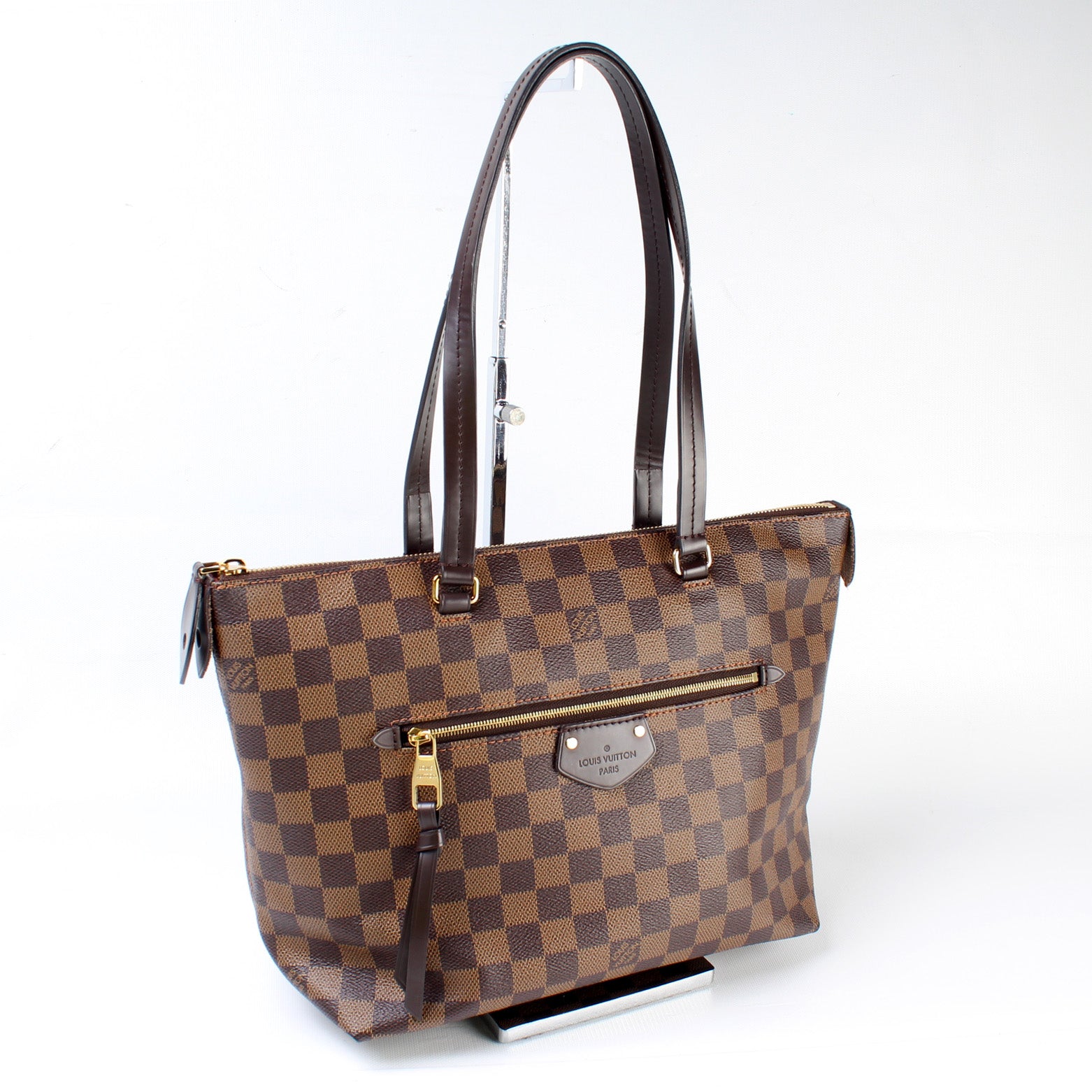 Louis Vuitton Iena PM Ebene Damier Handbag Damier Ebene