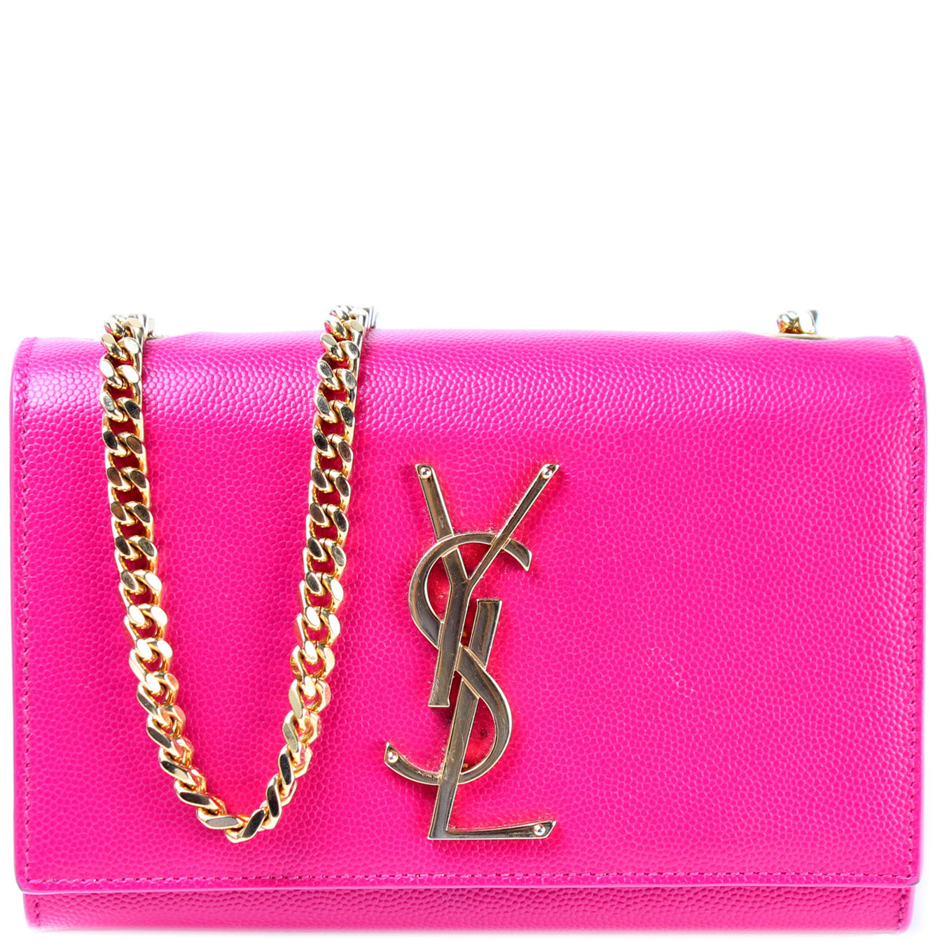 YSL Saint Laurent Saint Laurent Kate Grain Satchel Bag Small Travel Bag