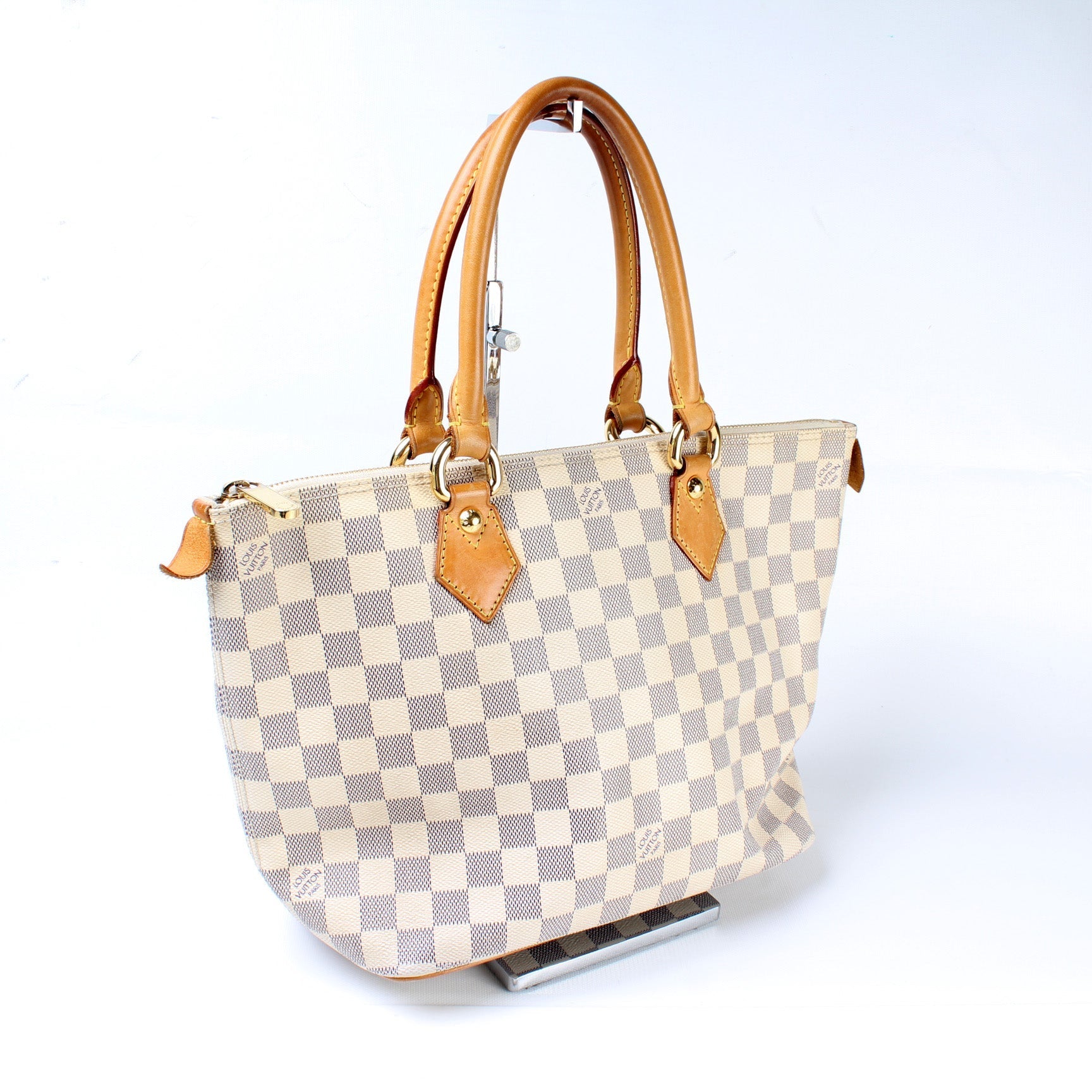 Louis Vuitton Saleya Azur PM Damier Handbag Azur 2