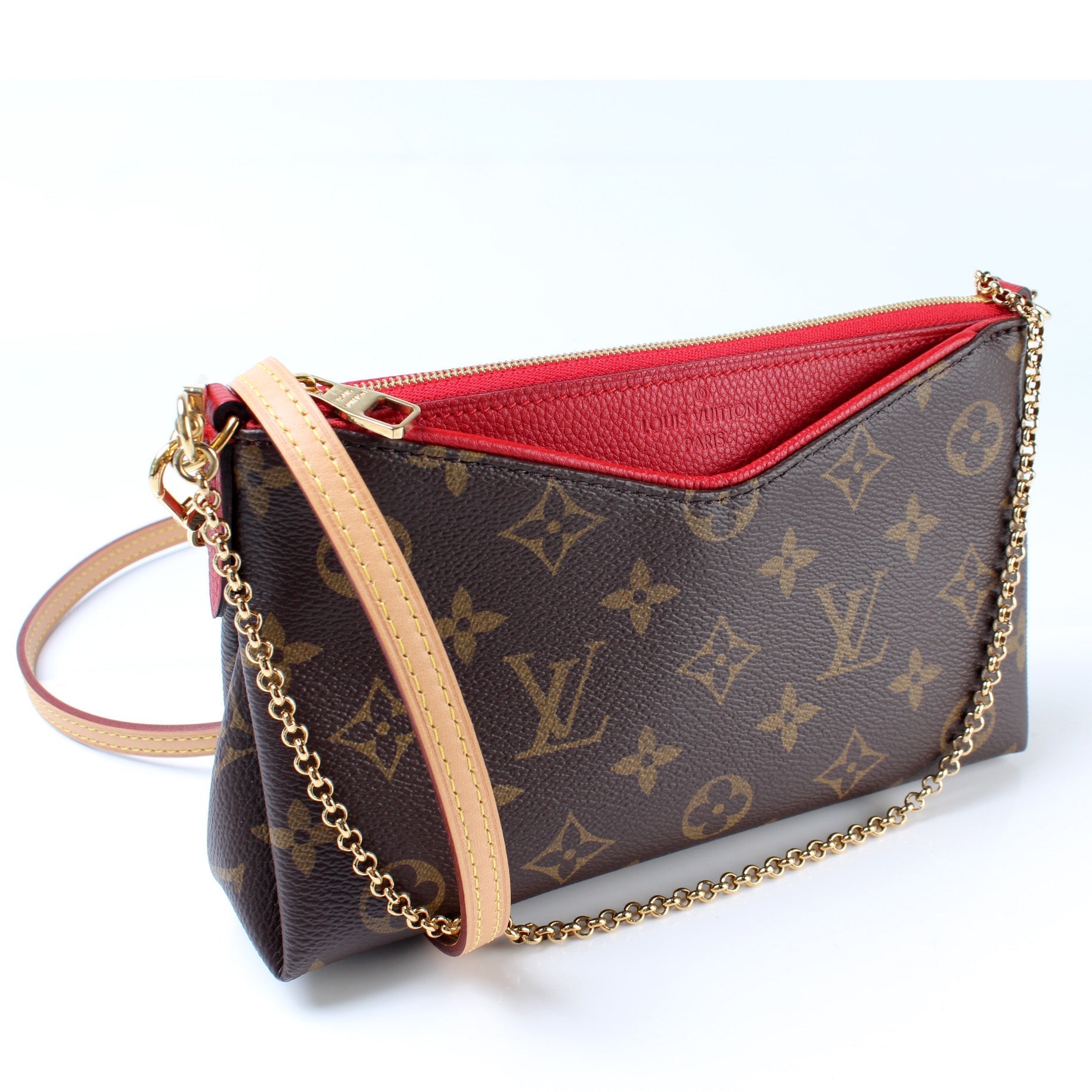 Louis Vuitton Pallas Monogram Clutch Bag Monogram 11