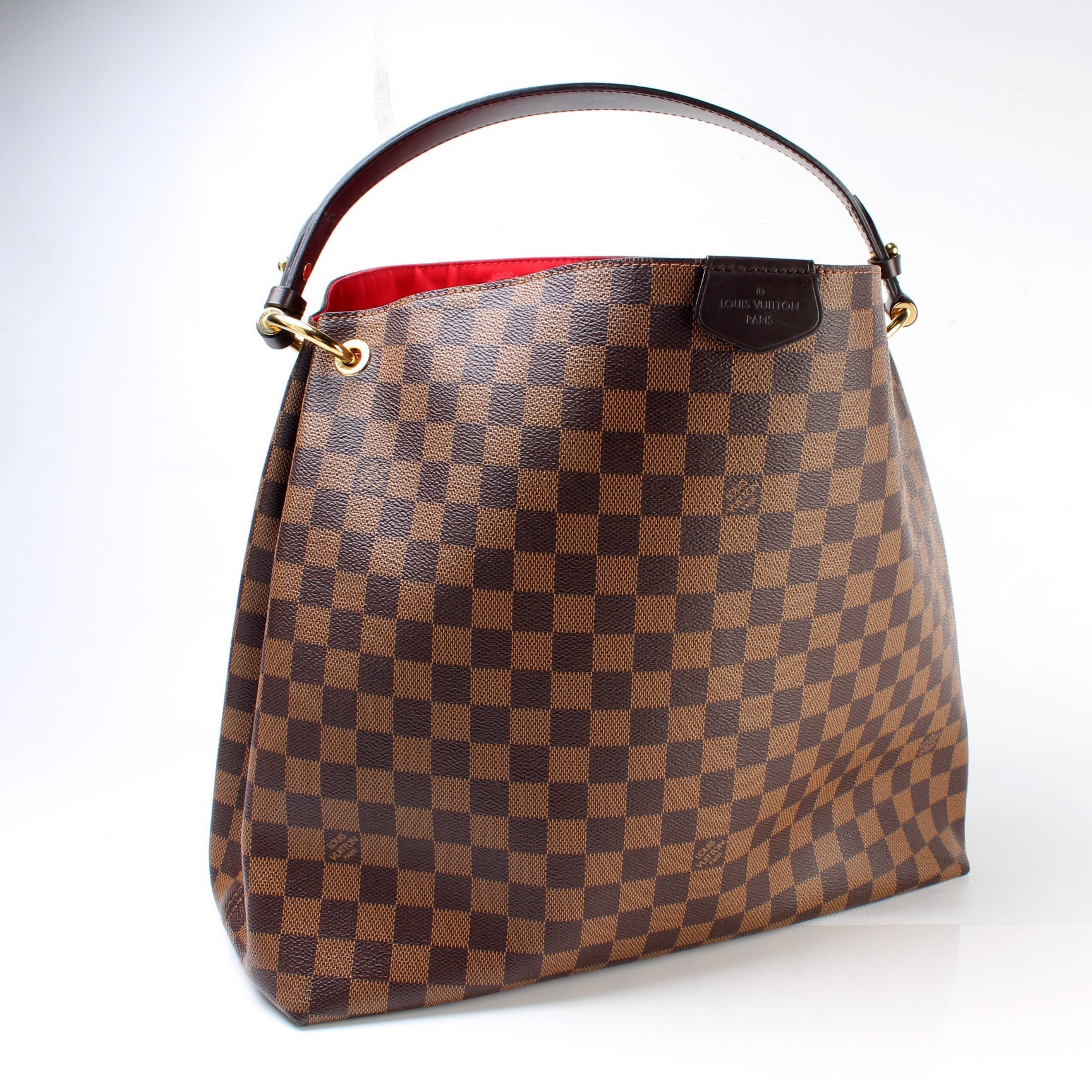 Louis Vuitton Graceful MM Ebene Damier Handbag Ebene 2