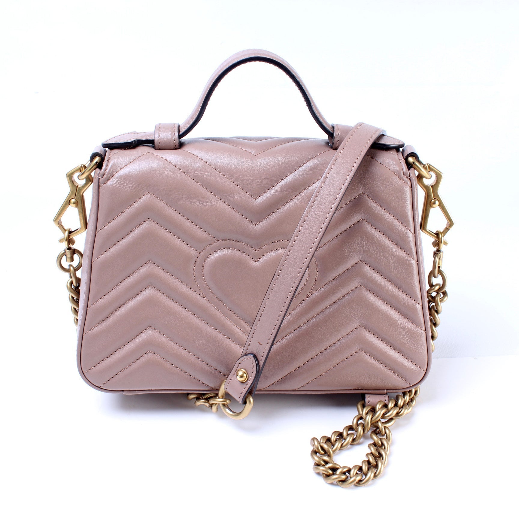Gucci Marmont Mini Top Handle Travel Bag 3