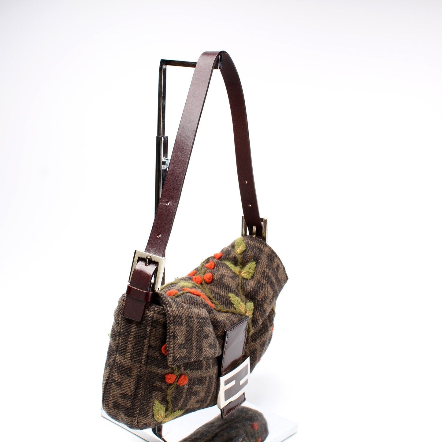 Fendi Mamauette Wool Bag Travel Bag