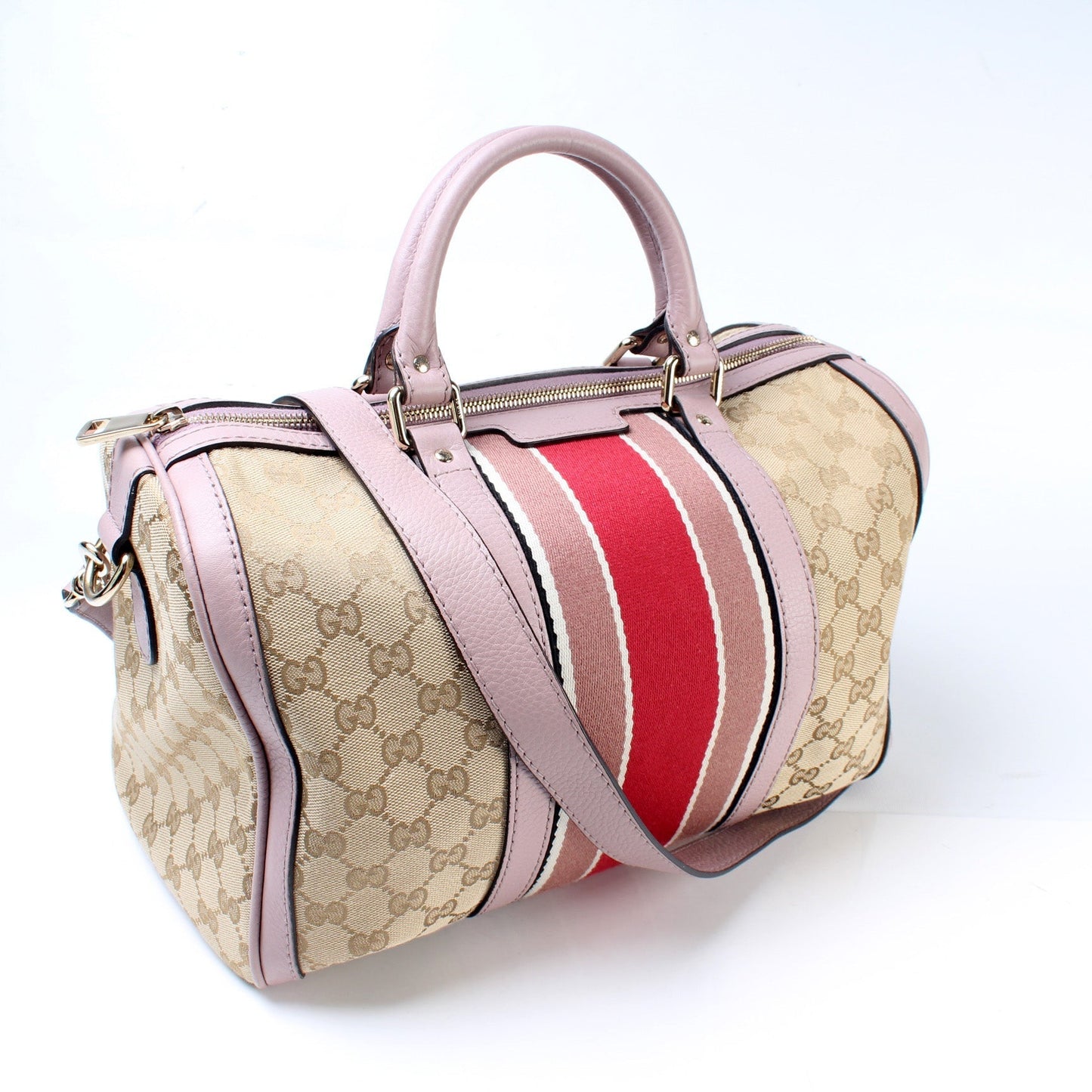 Gucci Boston Canvas Travel Bag Canvas 5