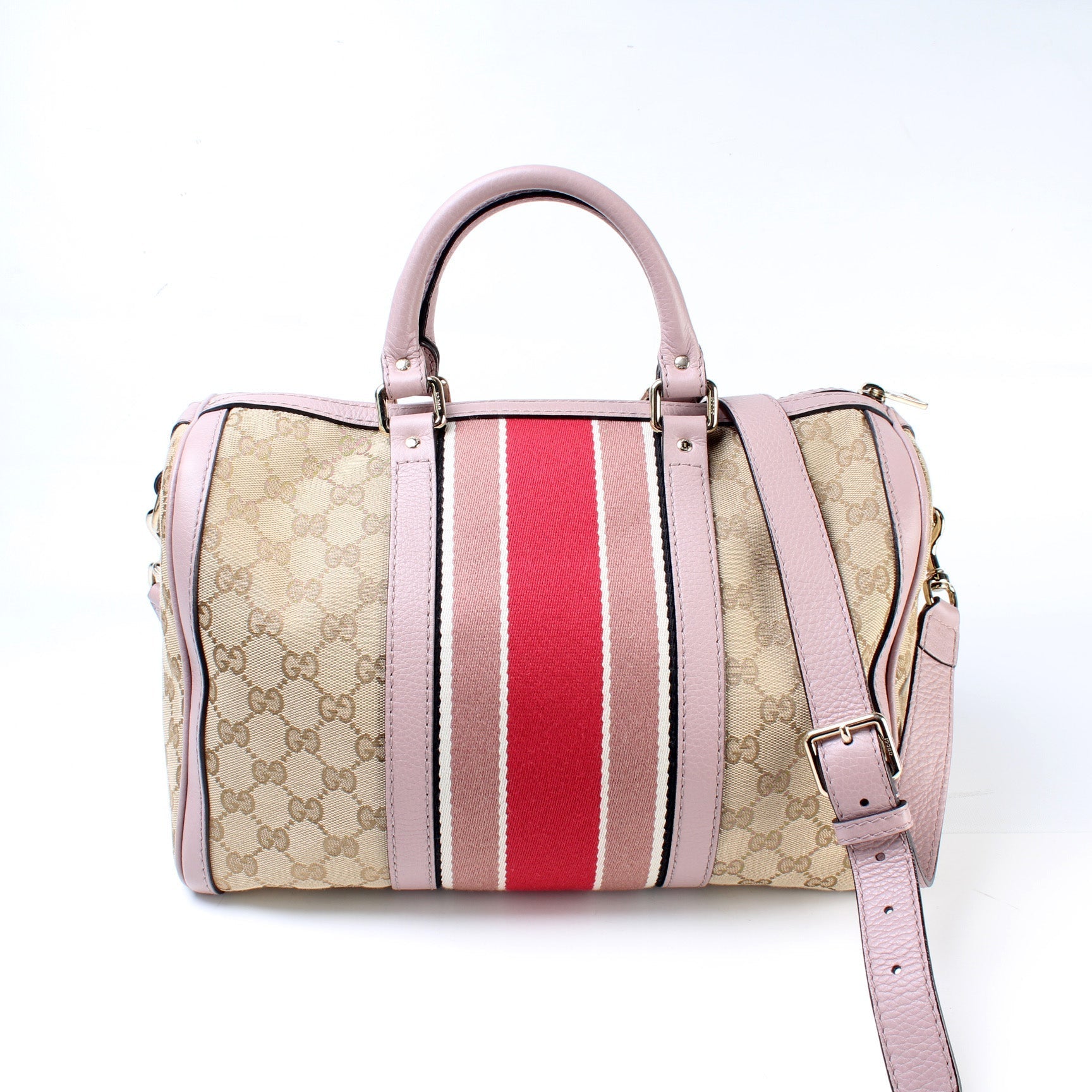 Gucci Boston Canvas Travel Bag Canvas 5