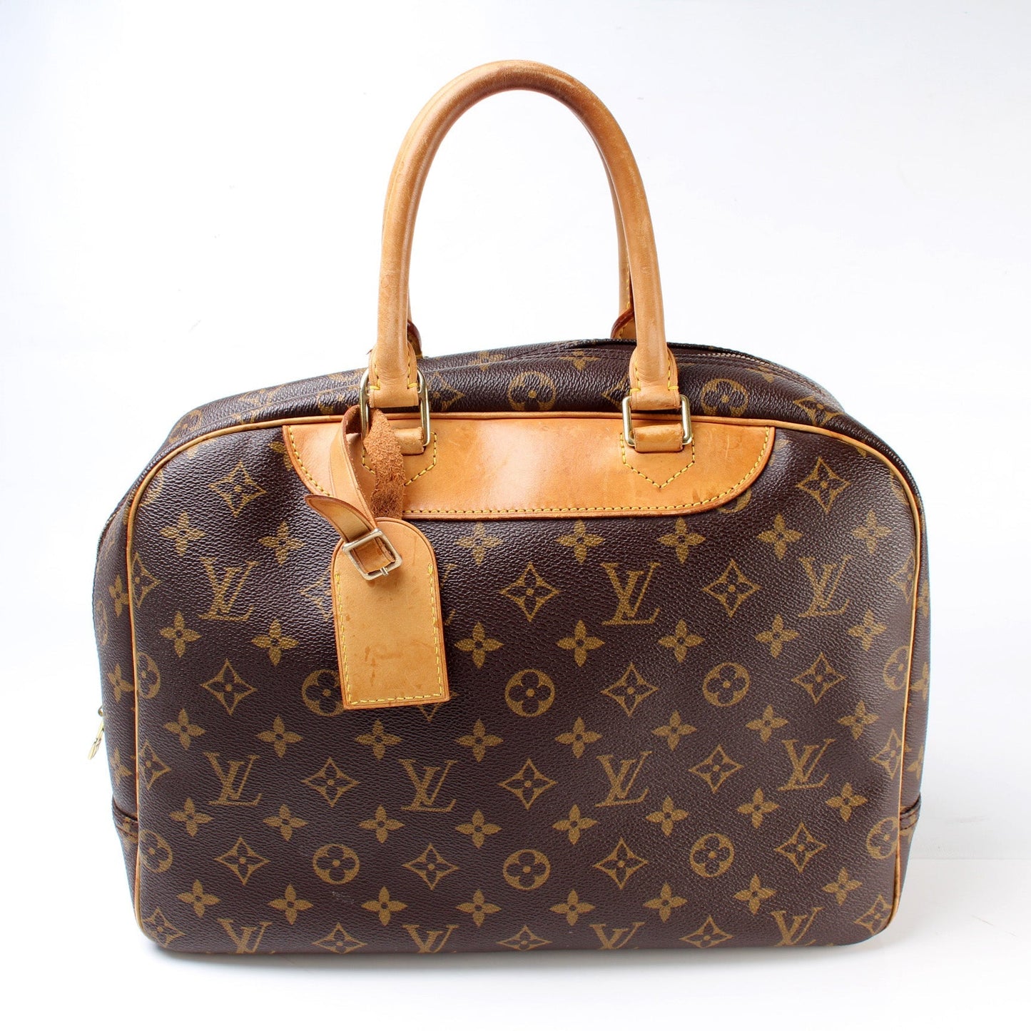 Louis Vuitton Deauville Monogram Handbag Monogram 25