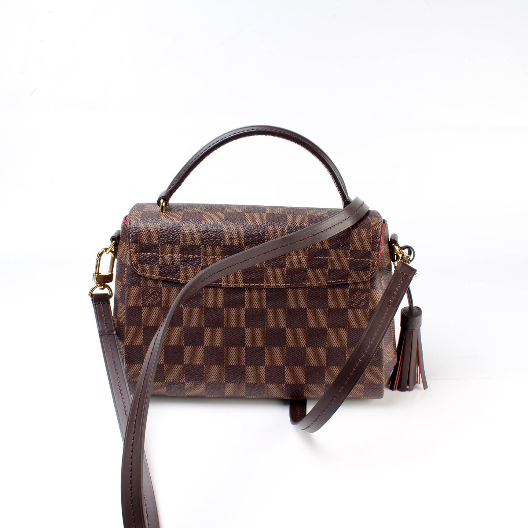Louis Vuitton Croisette Ebene Damier Handbag Ebene 6