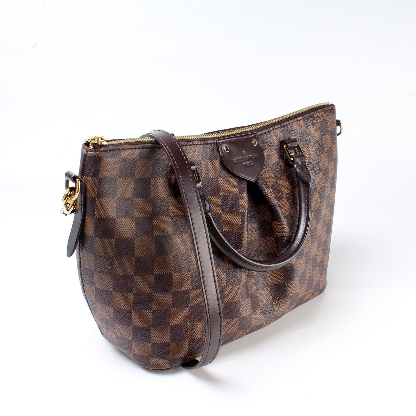 Louis Vuitton Siena Ebene PM Damier Handbag Ebene 5