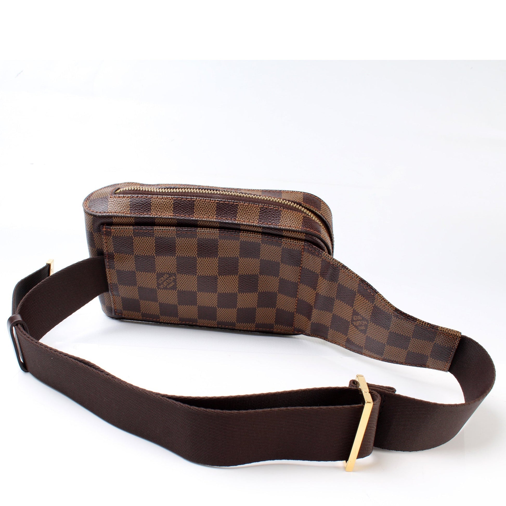 Louis Vuitton Geronimos Ebene Damier Handbag Ebene 19