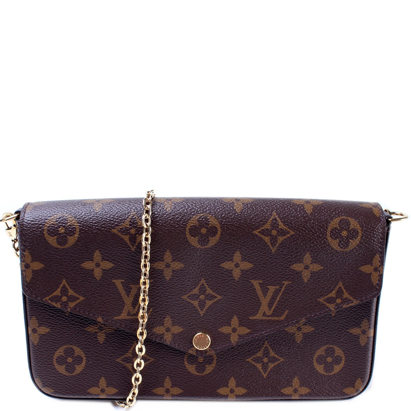 Louis Vuitton Pochette Felicie Monogram Clutch Bag Monogram 55