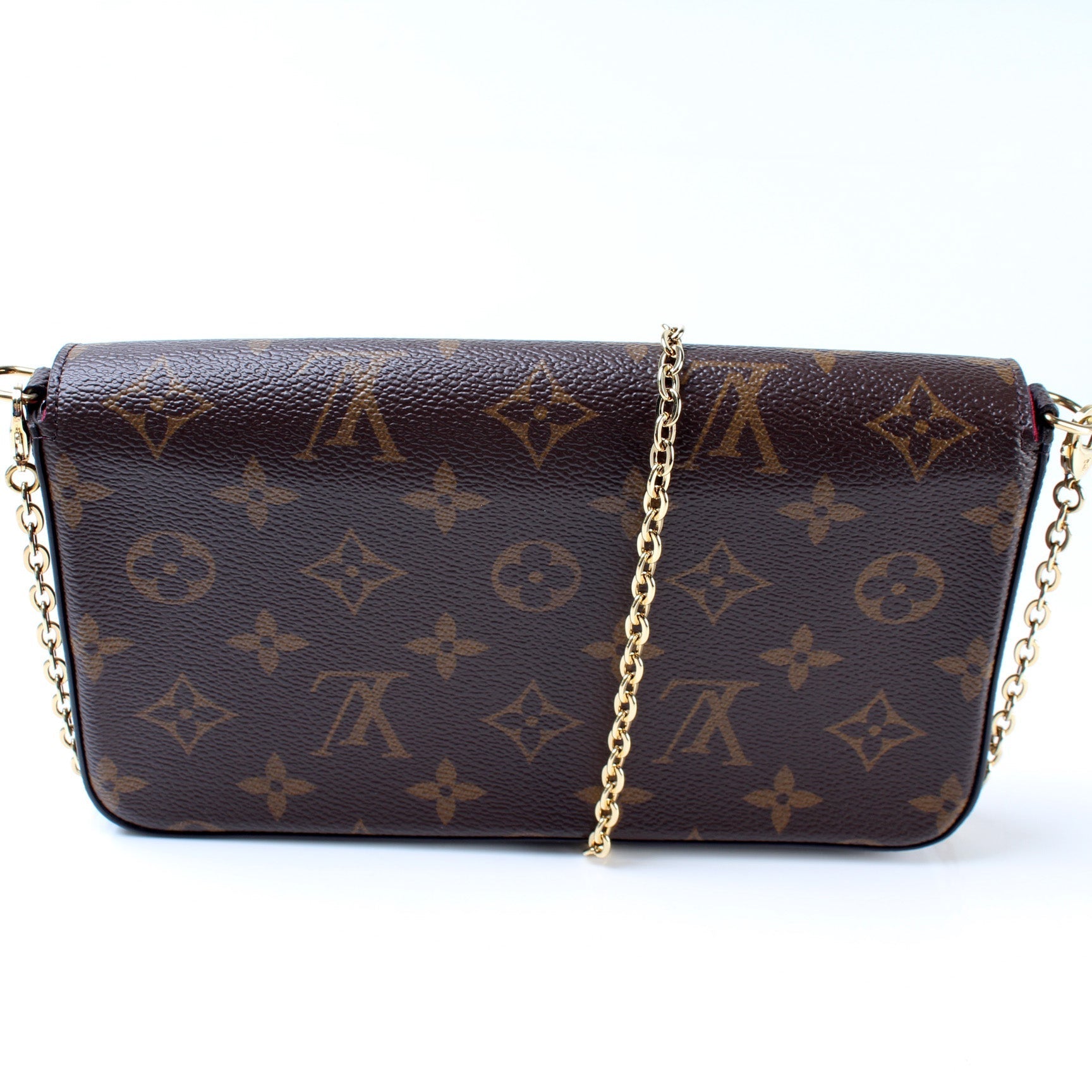 Louis Vuitton Pochette Felicie Monogram Clutch Bag Monogram 55