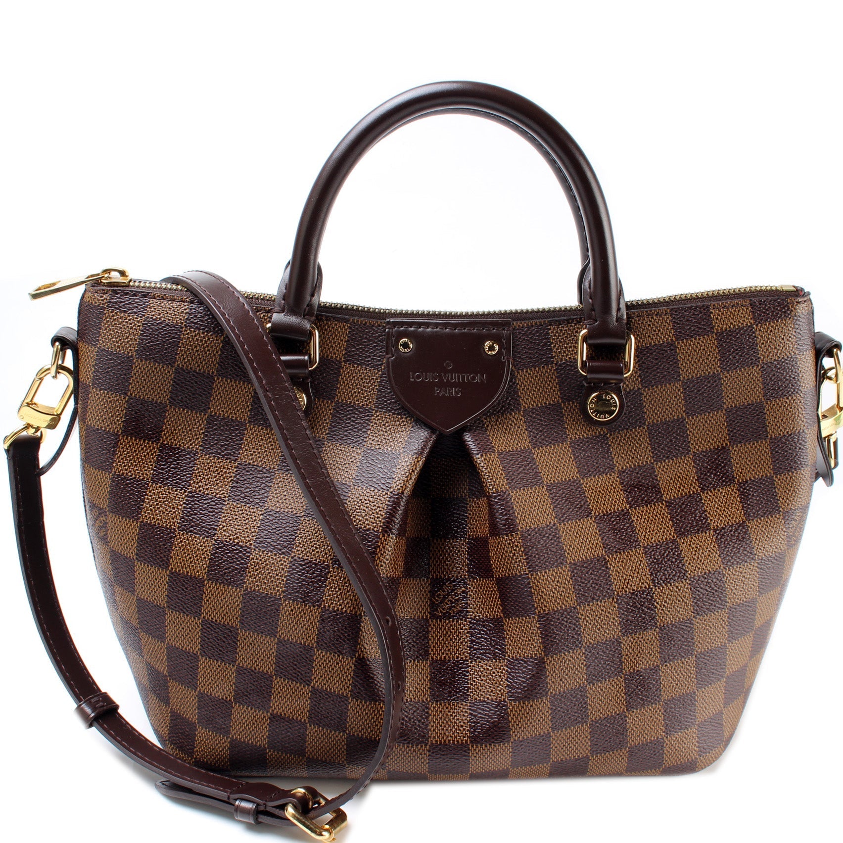 Louis Vuitton Siena Ebene PM Damier Handbag Ebene 2