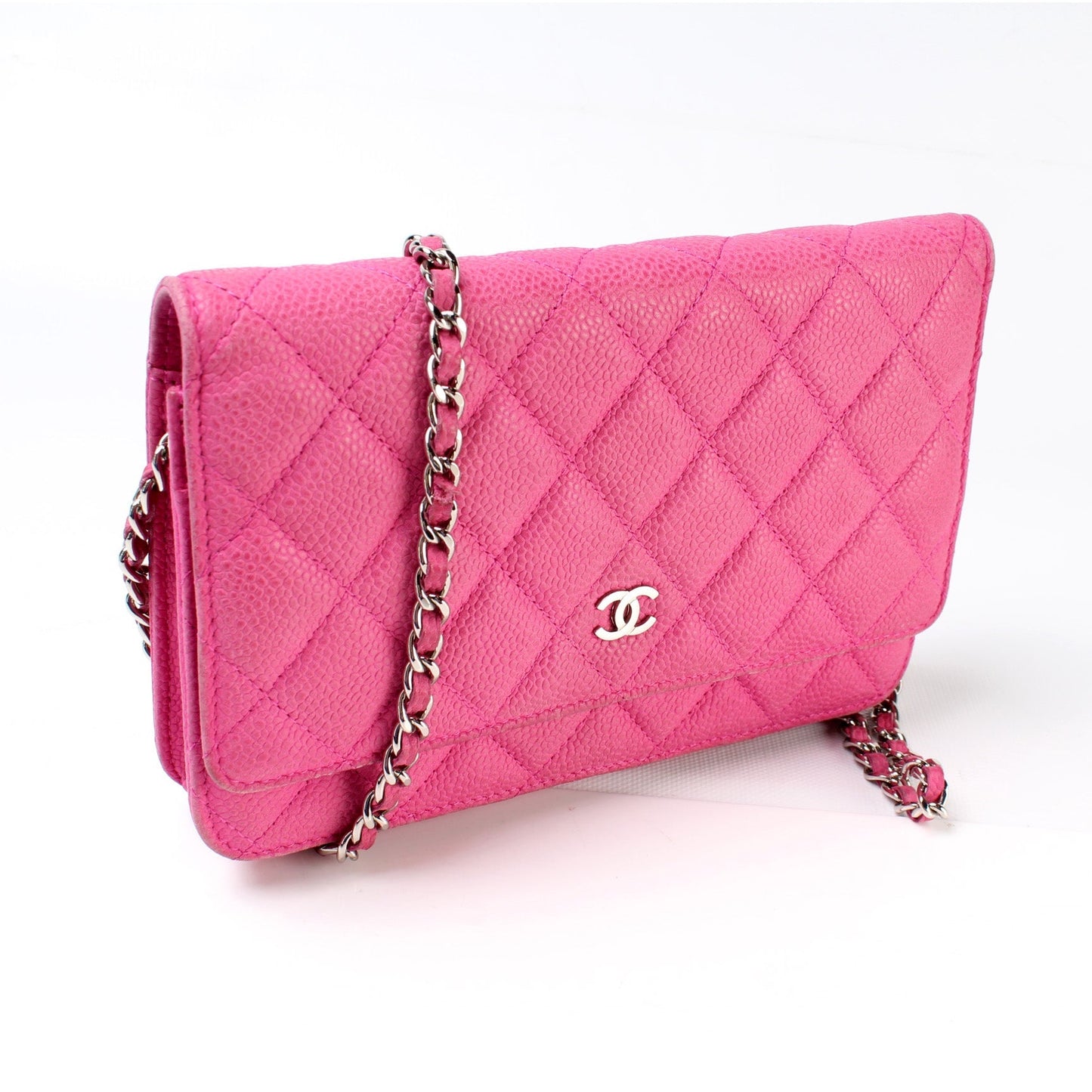 Chanel WOC Classic Quilted Caviar Clutch Bag Caviar 3