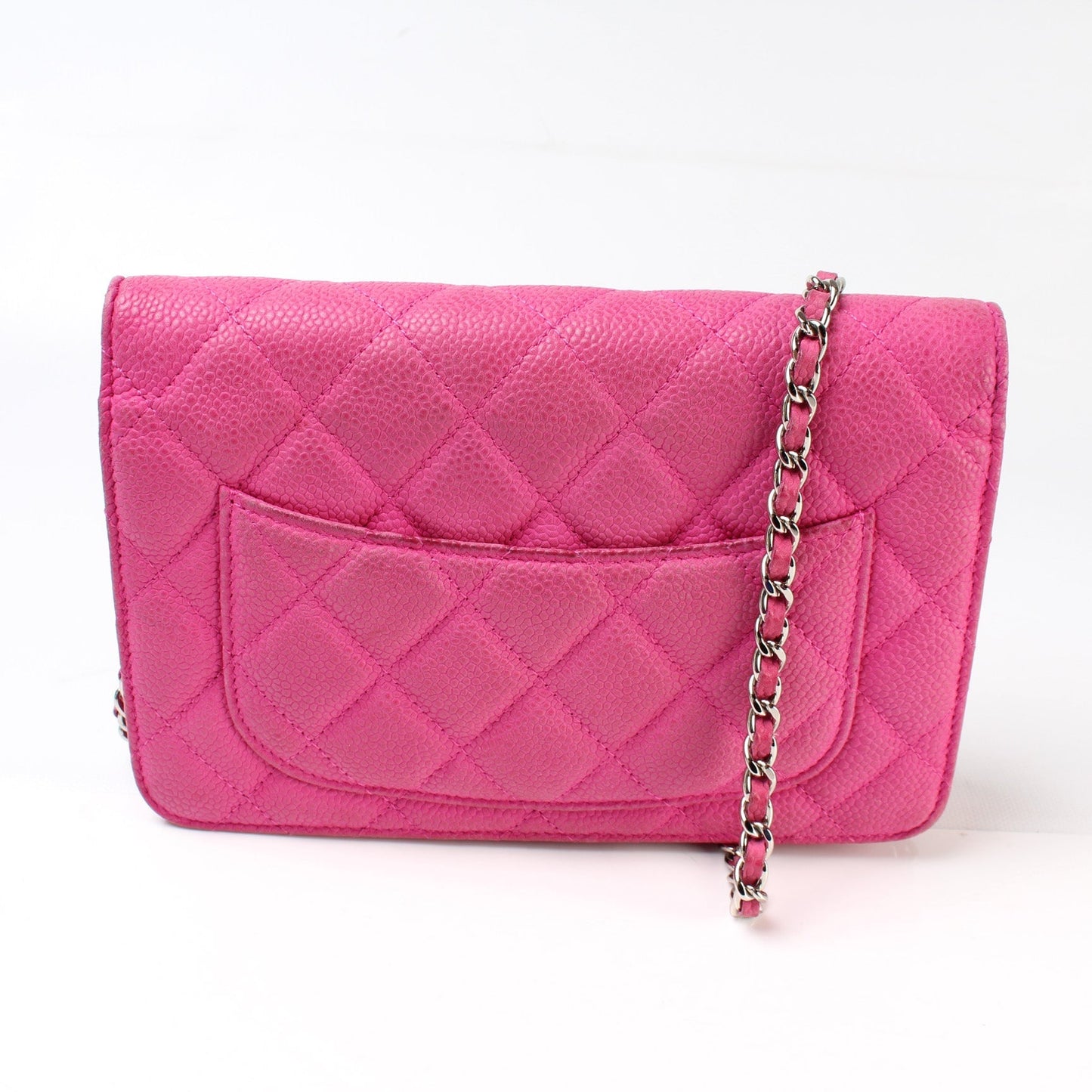 Chanel WOC Classic Quilted Caviar Clutch Bag Caviar 3