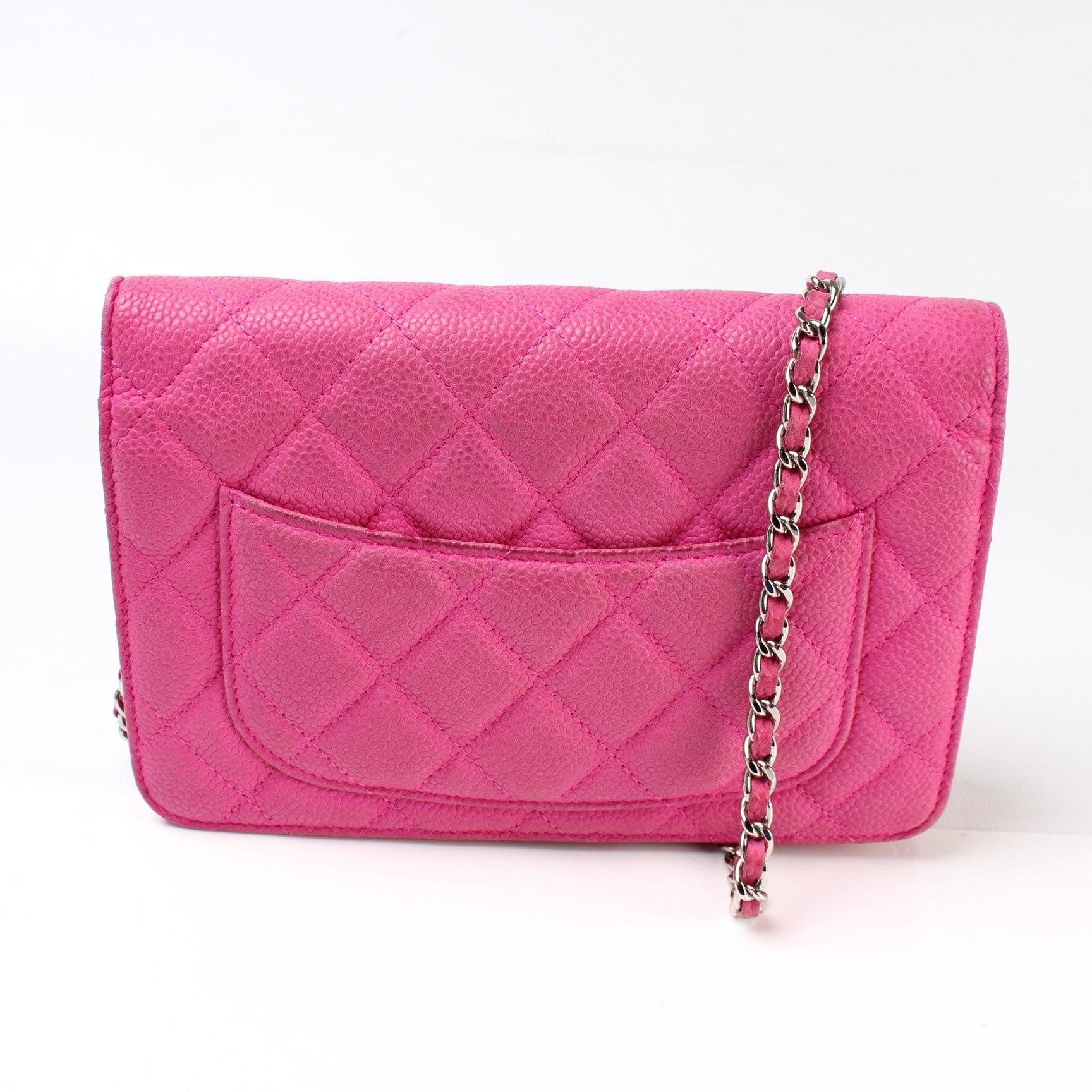 Chanel WOC Classic Quilted Caviar Clutch Bag Caviar 3