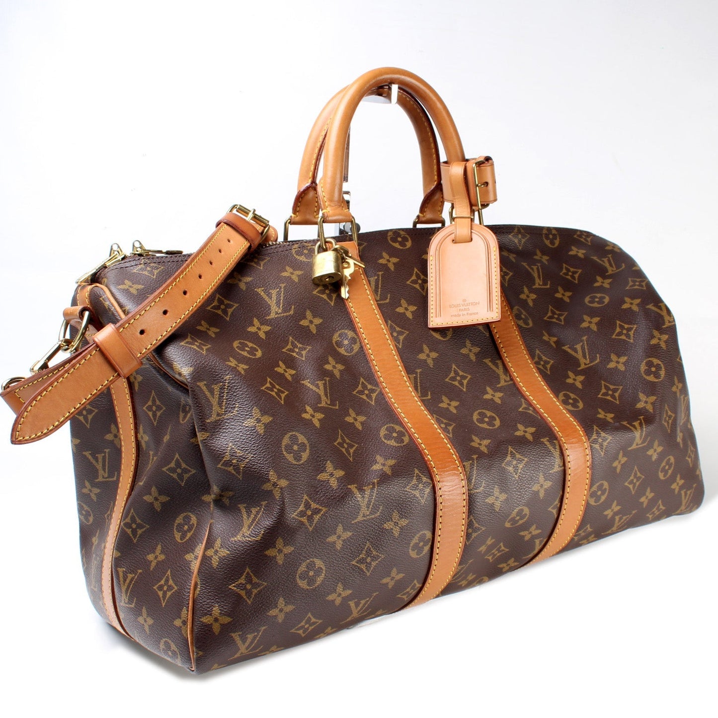 Louis Vuitton Keepall 45 Bandouliere Monogram Travel Bag Monogram 6