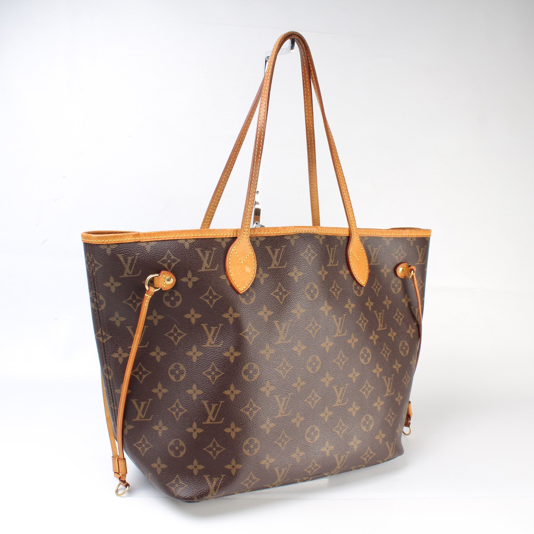 Louis Vuitton Neverfull MM Monogram Tote Bag Monogram 8