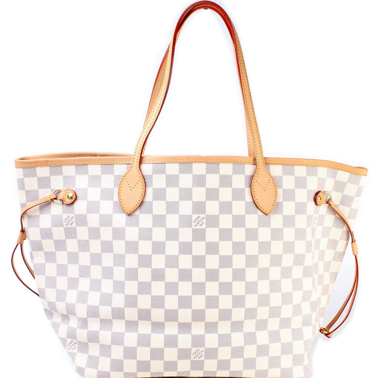 Louis Vuitton Neverfull MM Azur Damier Tote Bag Azur 26