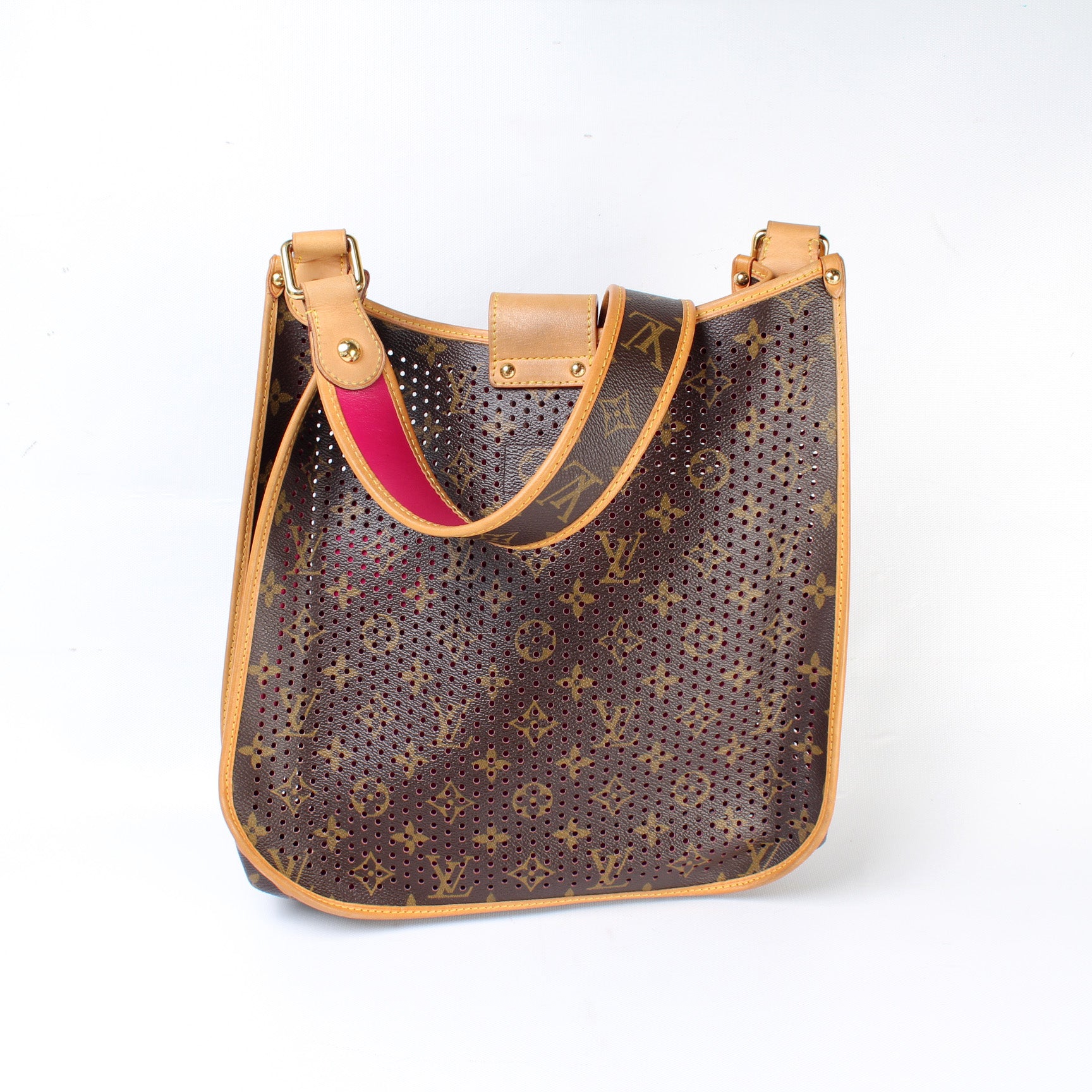 Louis Vuitton M tte Perforated Monogram Handbag