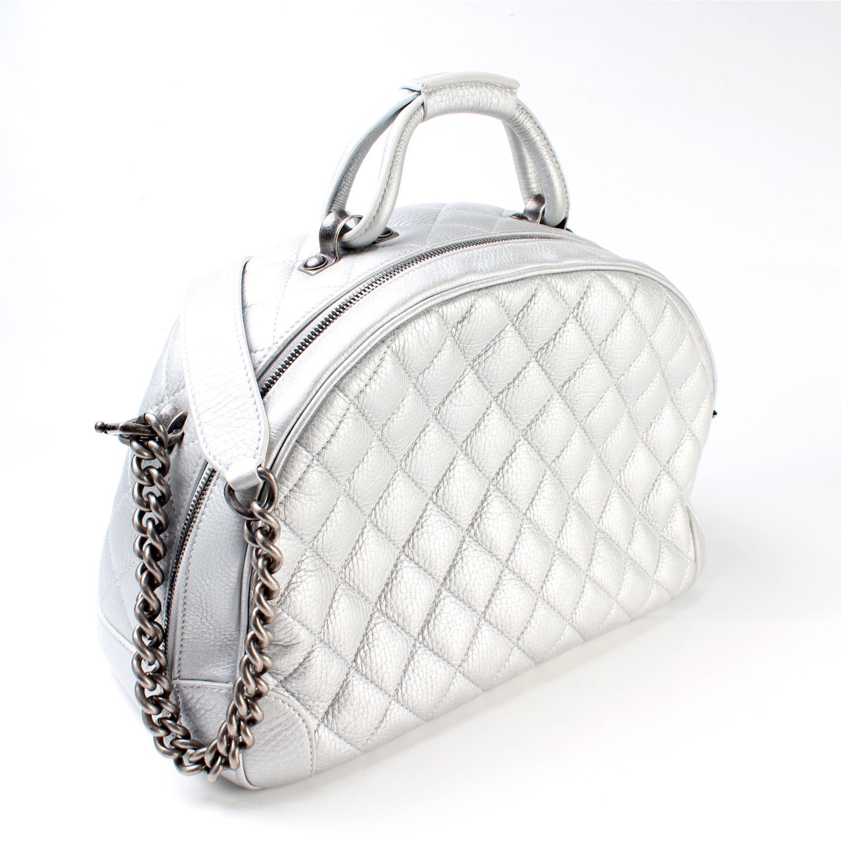Chanel Airlines Round Trip Bowling Handbag