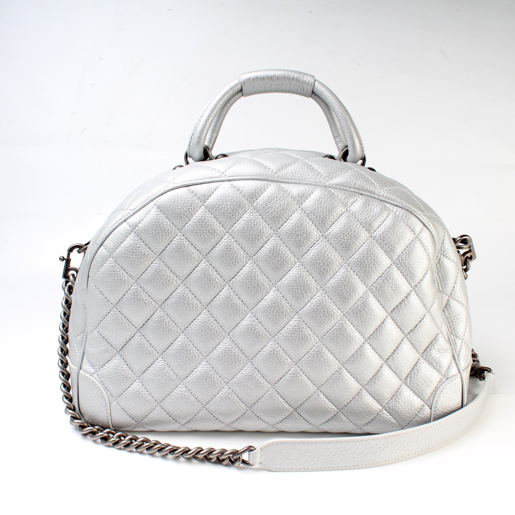 Chanel Airlines Round Trip Bowling Handbag