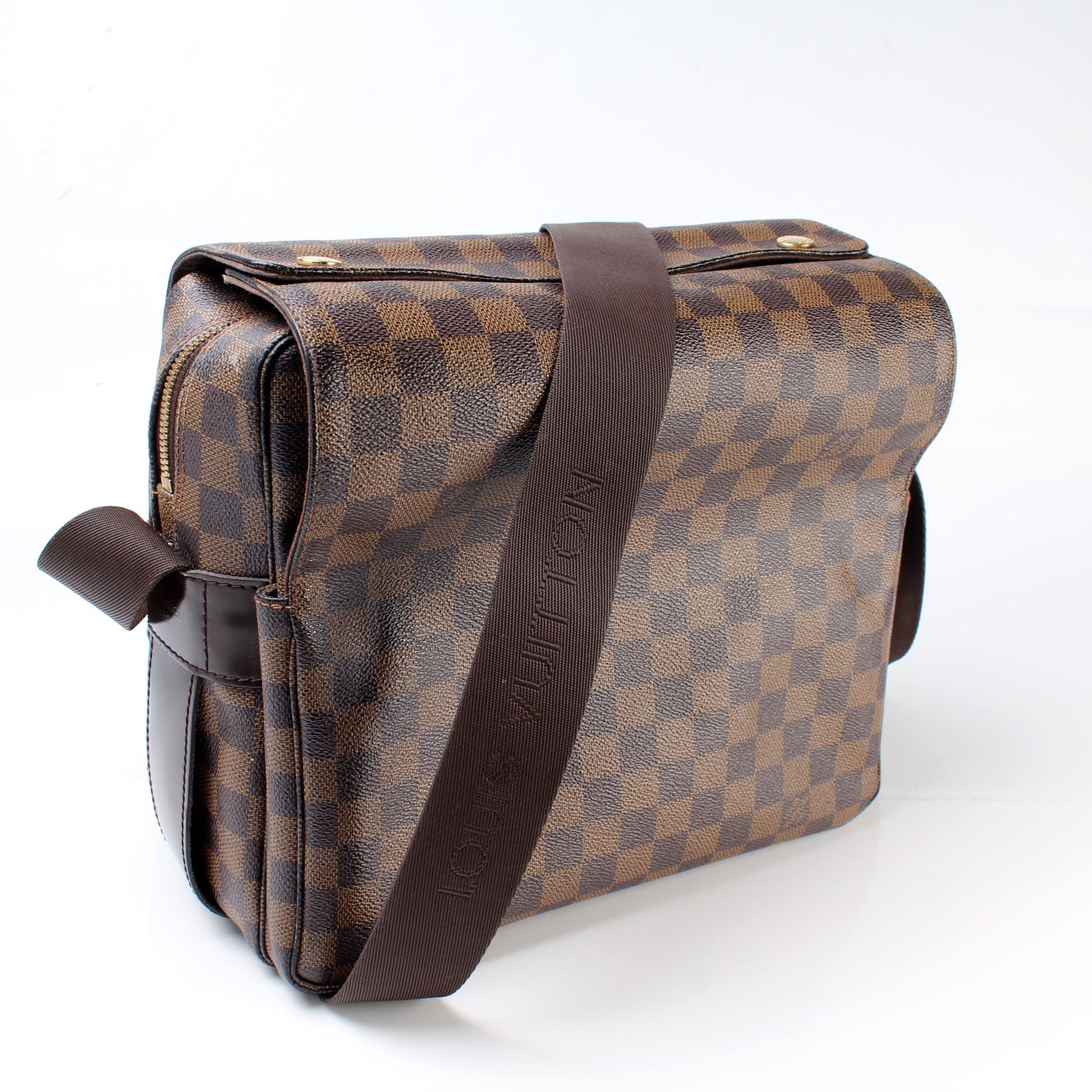 Louis Vuitton Naviglio Messenger Ebene Damier Crossbody Bag Ebene 2