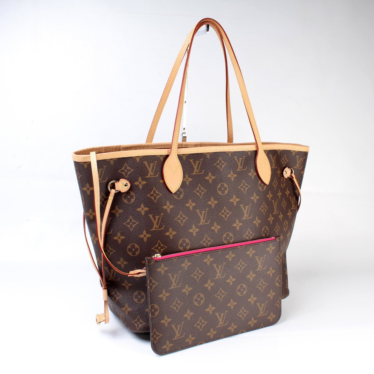 Louis Vuitton Neverfull MM W Monogram Wallet Case Monogram 19